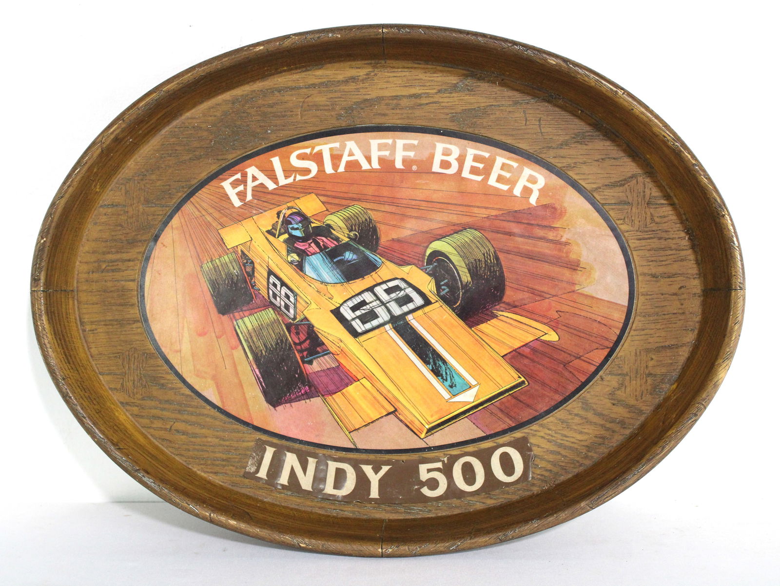 Falstaff Beer, Indy 500 Beer Sign / Tray (1 of 1)