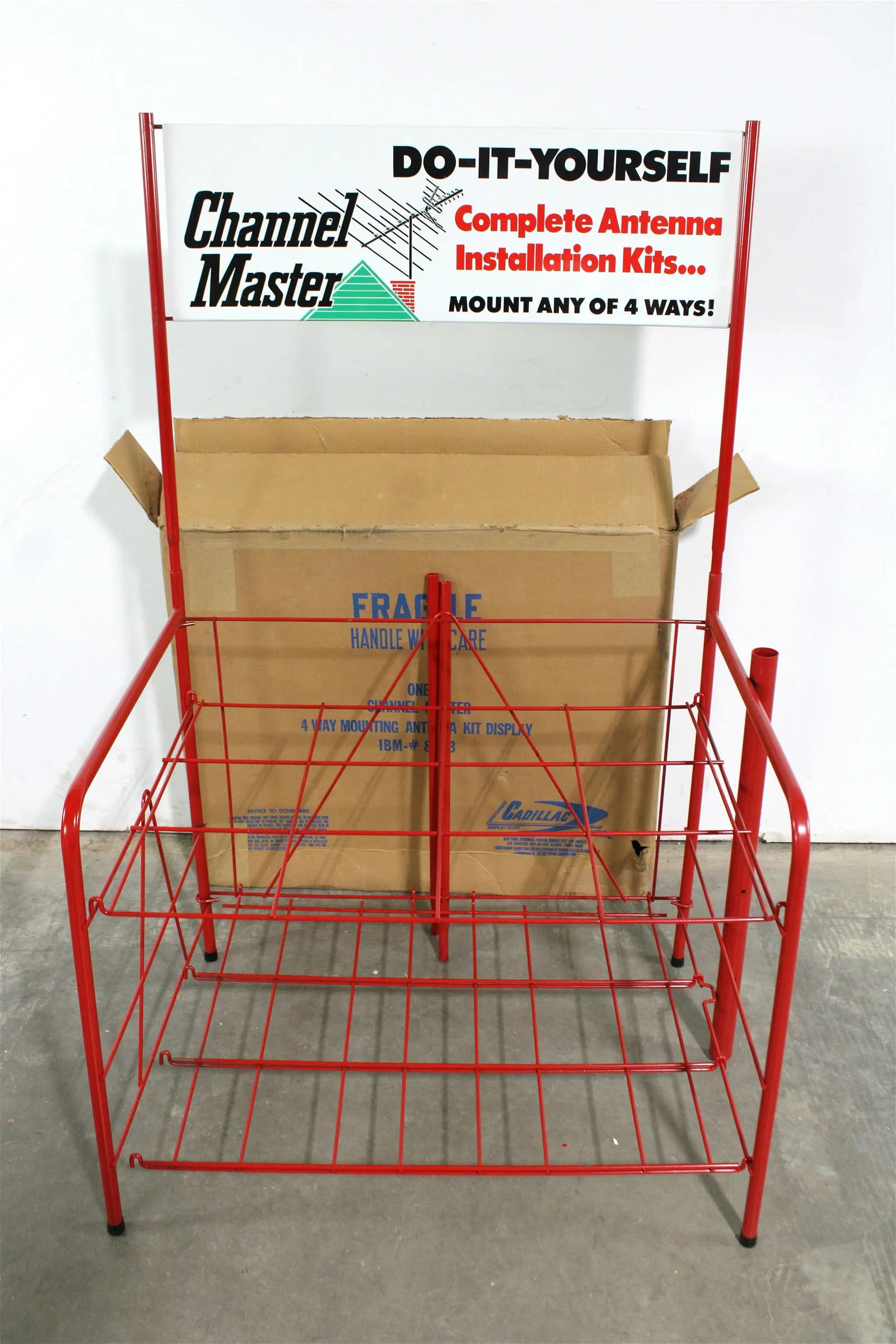 Channel Master Store Display Rack, NOS (1 of 2)