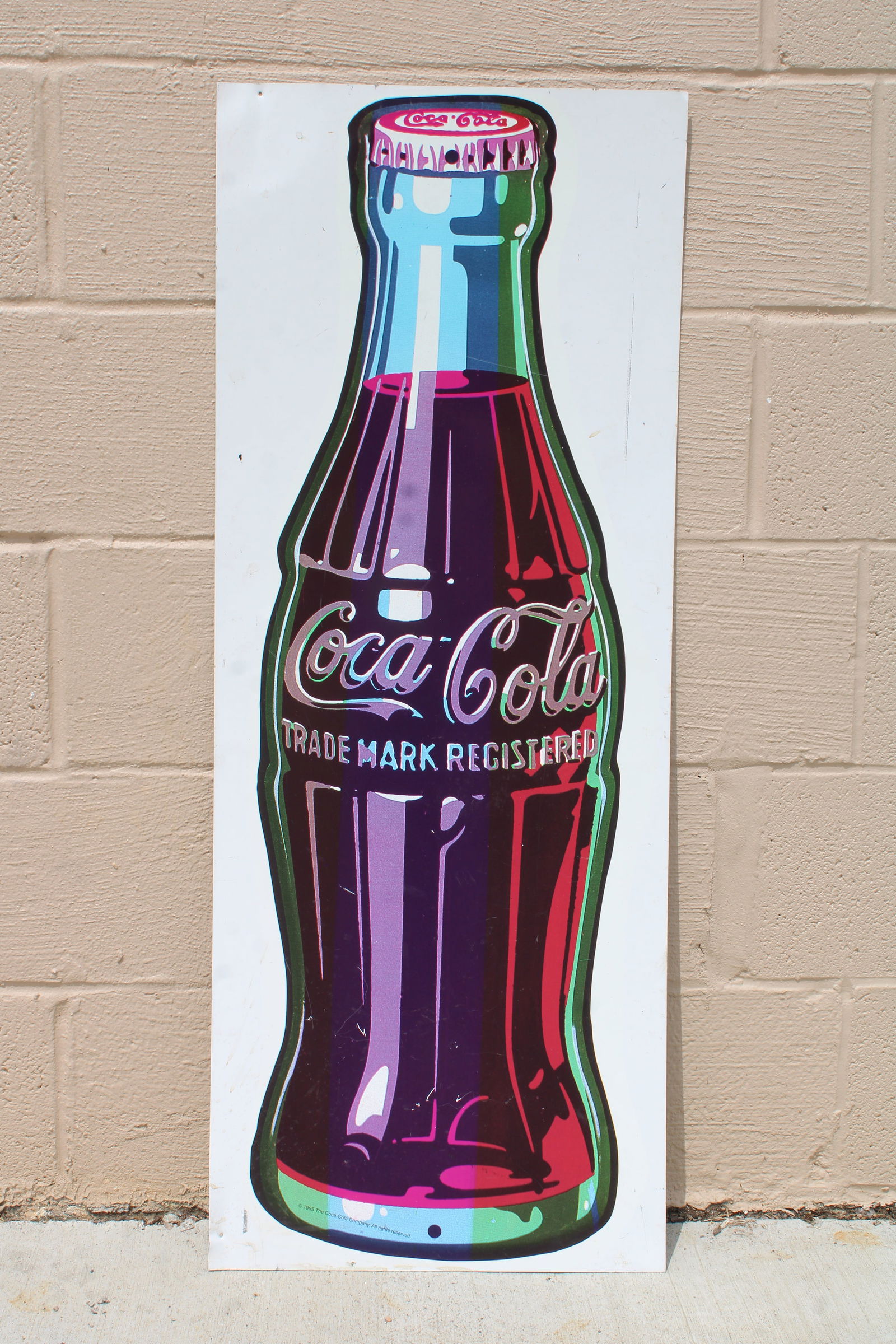 Coca Cola Bottle Sign, 1996 (1 of 2)