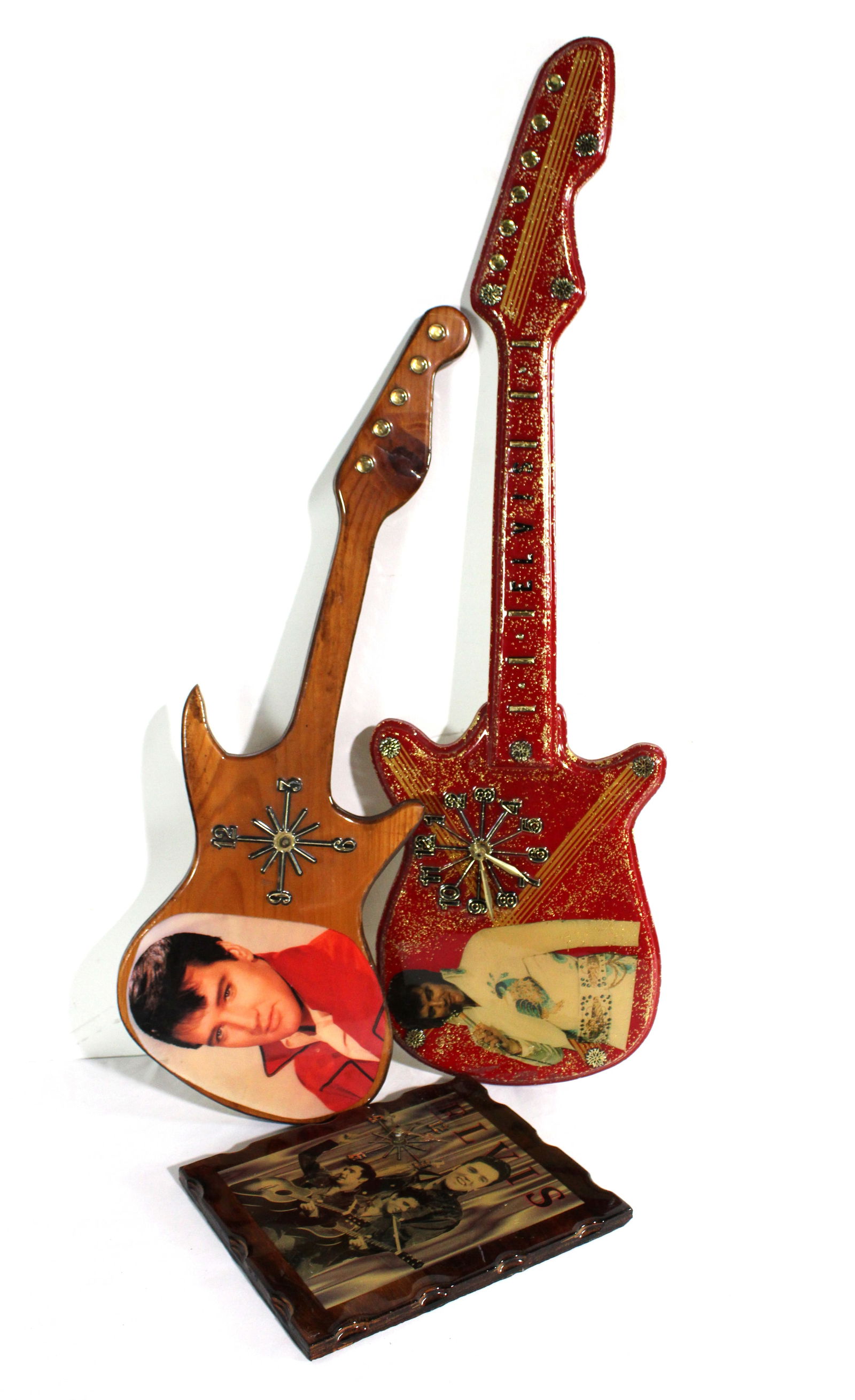 Elvis Themed Vintage Clocks, Lot 1 (1 of 2)