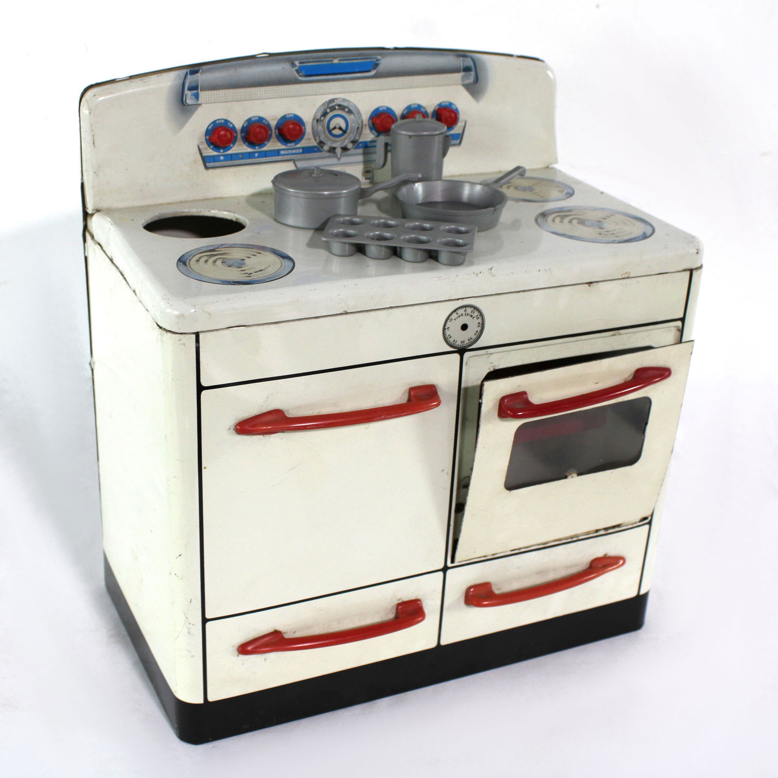 Vintage Tin Toy Oven (1 of 1)