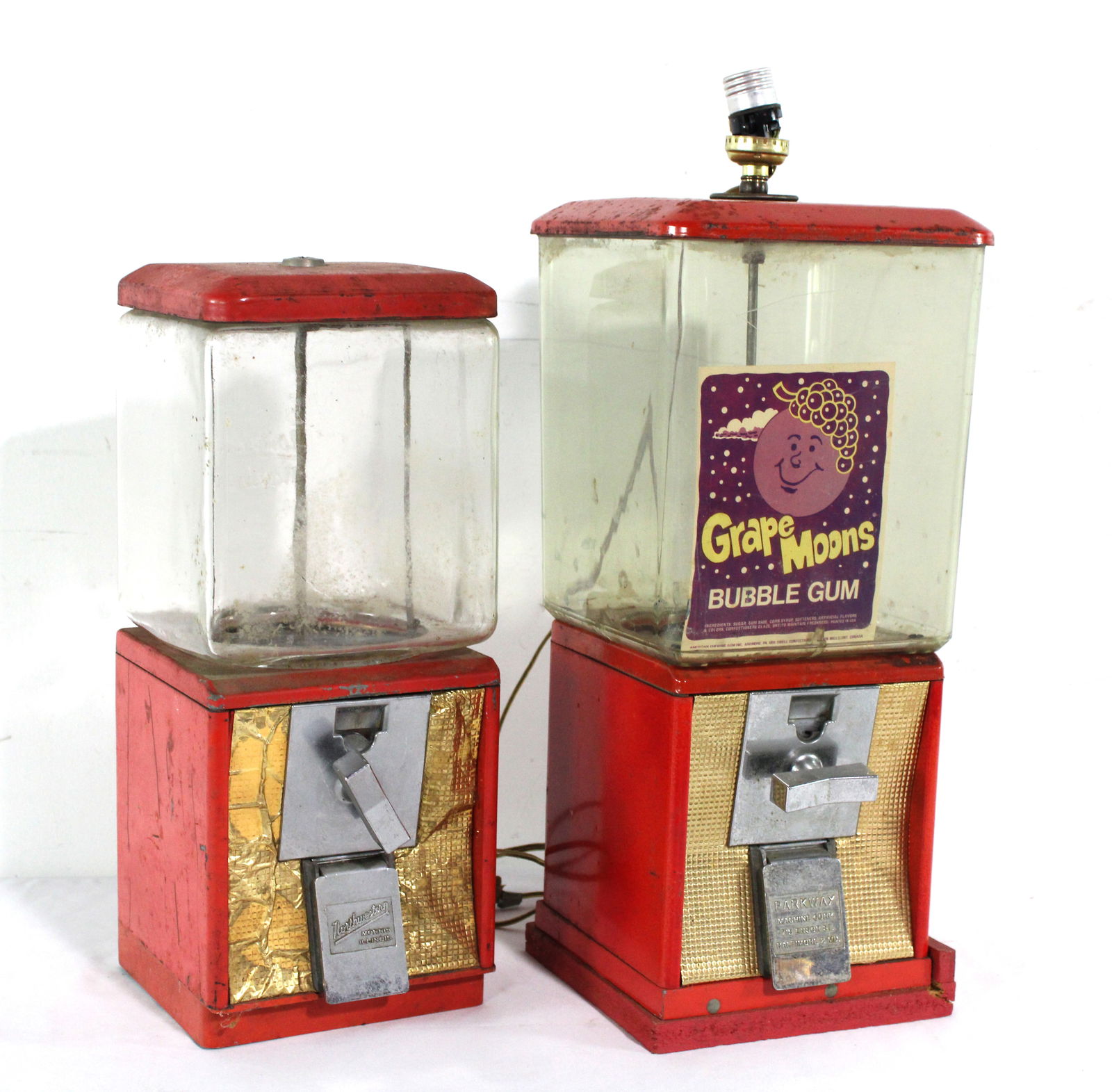 Northwestern Gumball & Gumball Lamp (1 of 2)