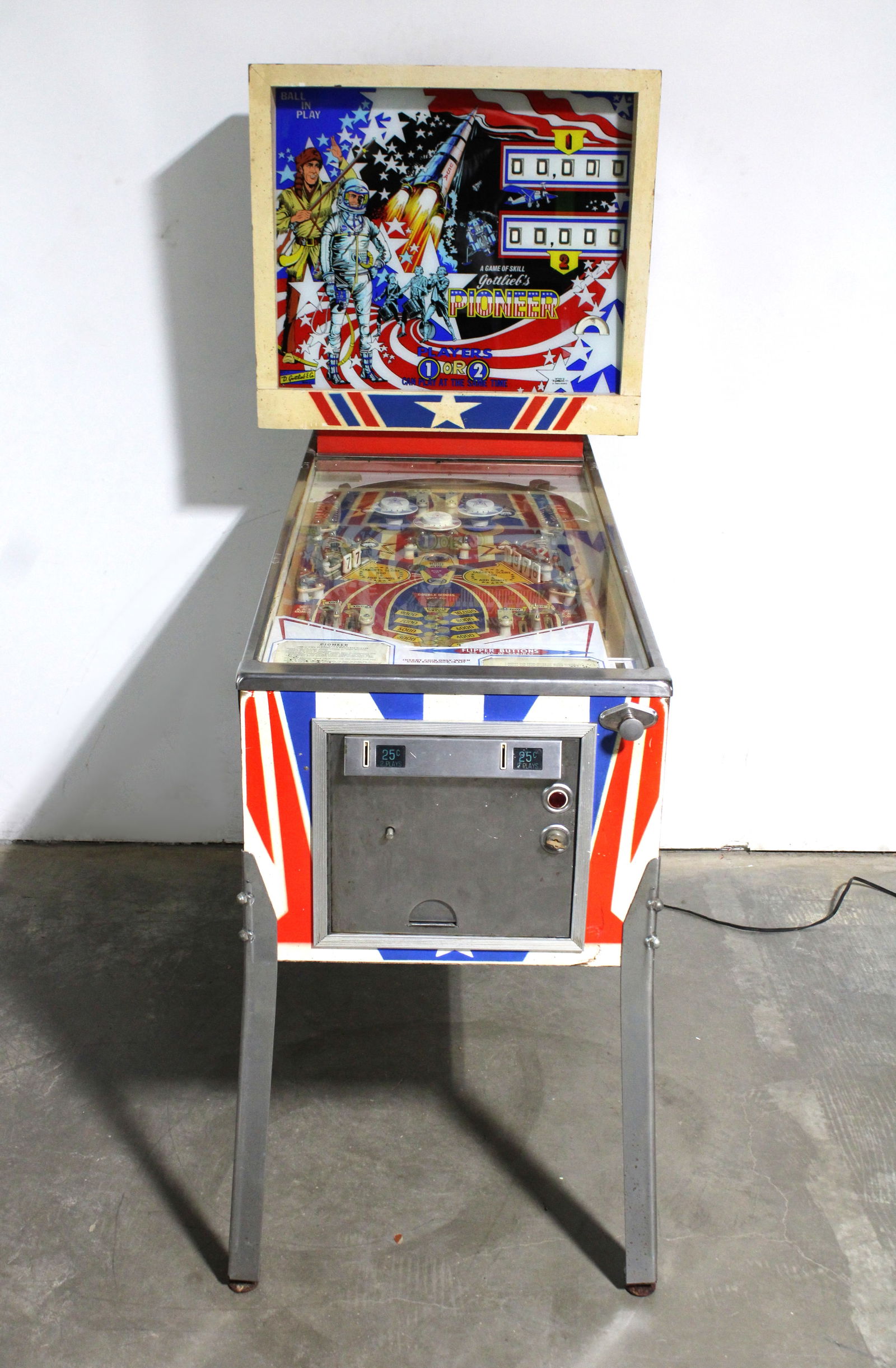 Gottlieb Pioneer Pinball Machine (1 of 8)