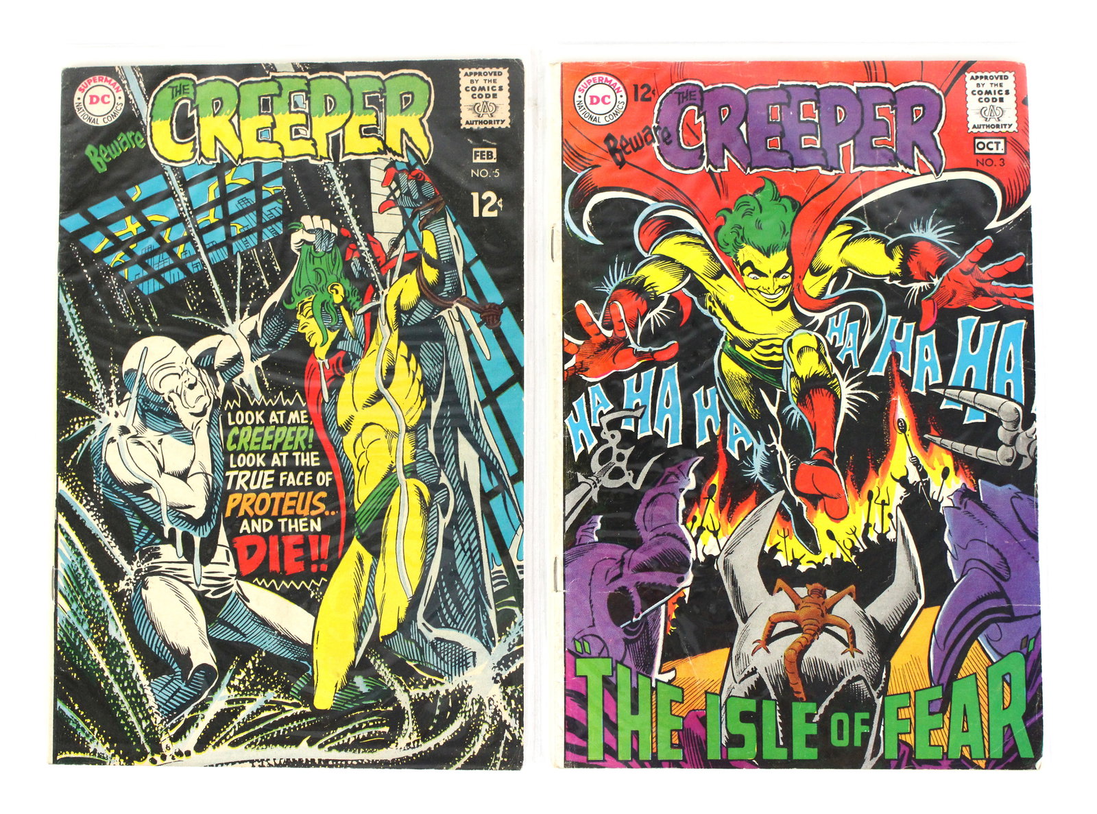 Beware the Creeper Issues 3 and 5, DC Comics (1 of 1)