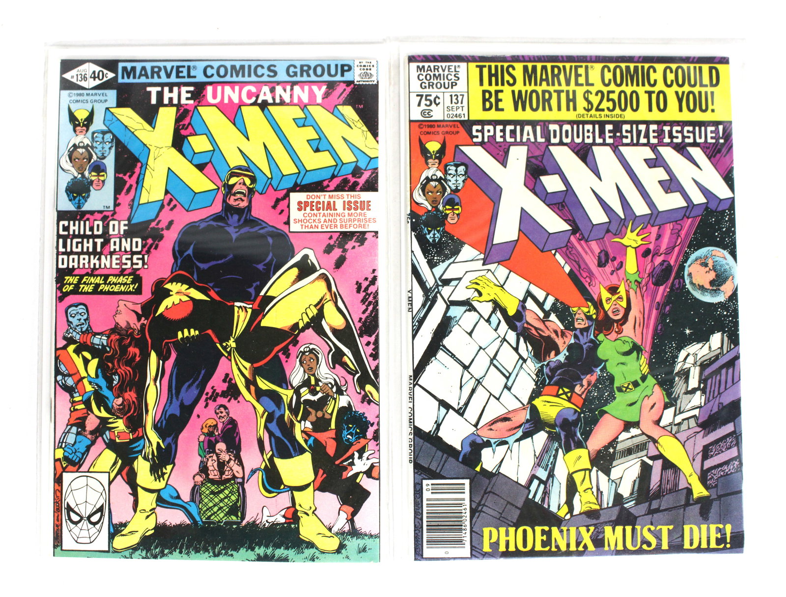 Uncanny X-Men Issues 136 and 137, Marvel Comics (1 of 1)