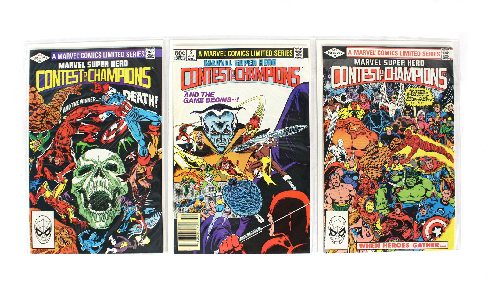 Marvel Super Hero Contest of Champions, Three Issue Miniseries, Marvel Comics (1 of 1)