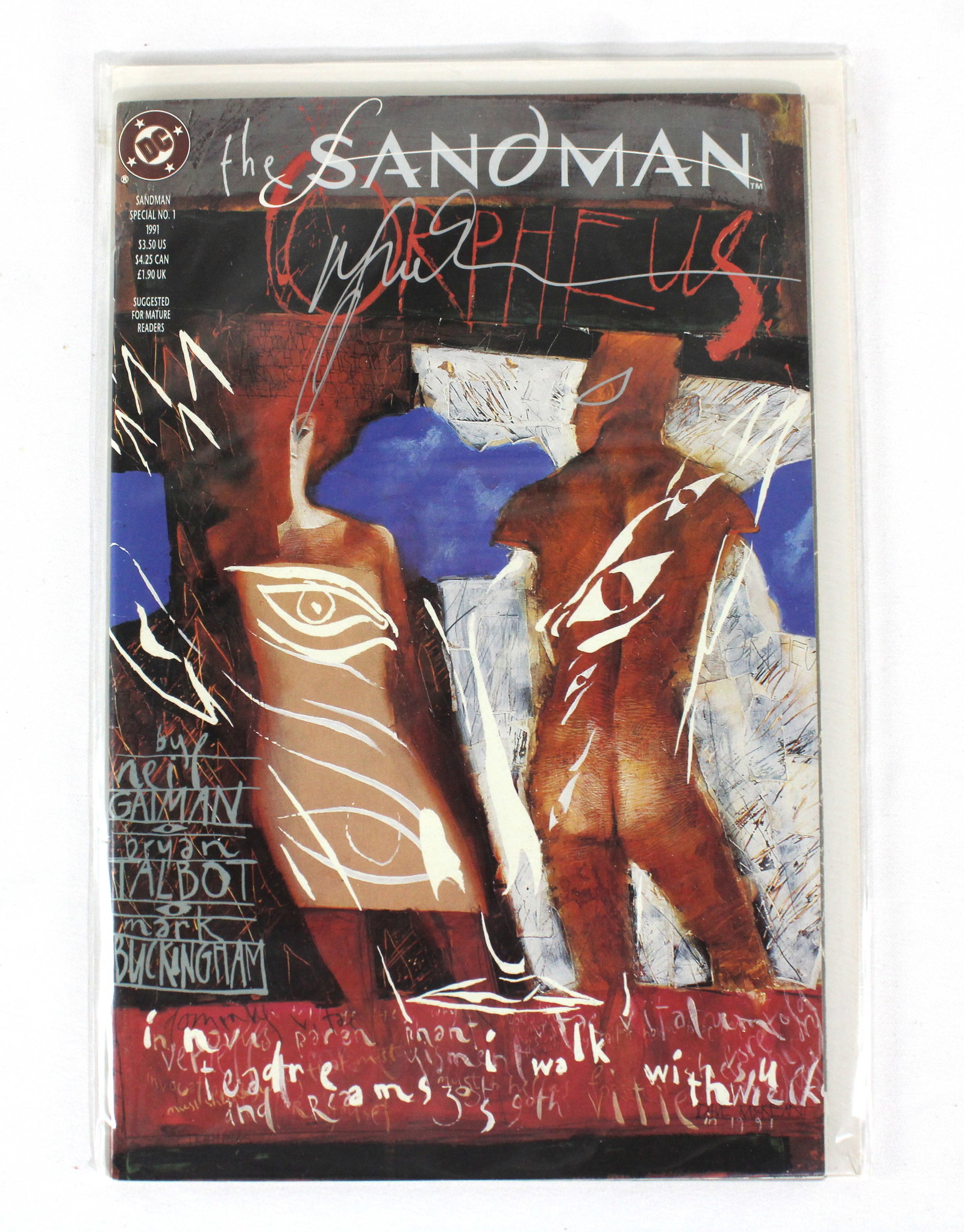 The Sandman Special 1 Signed By Neil Gaiman, DC Comics (1 of 2)