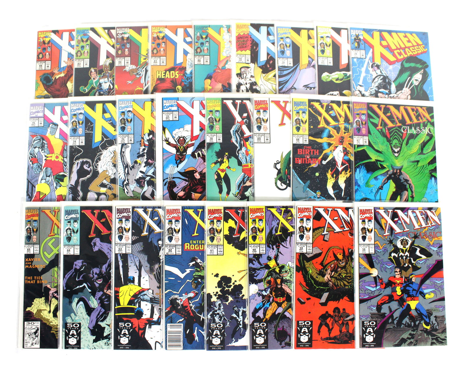 Classic X-Men, Marvel Comics (Lot 3) (1 of 1)