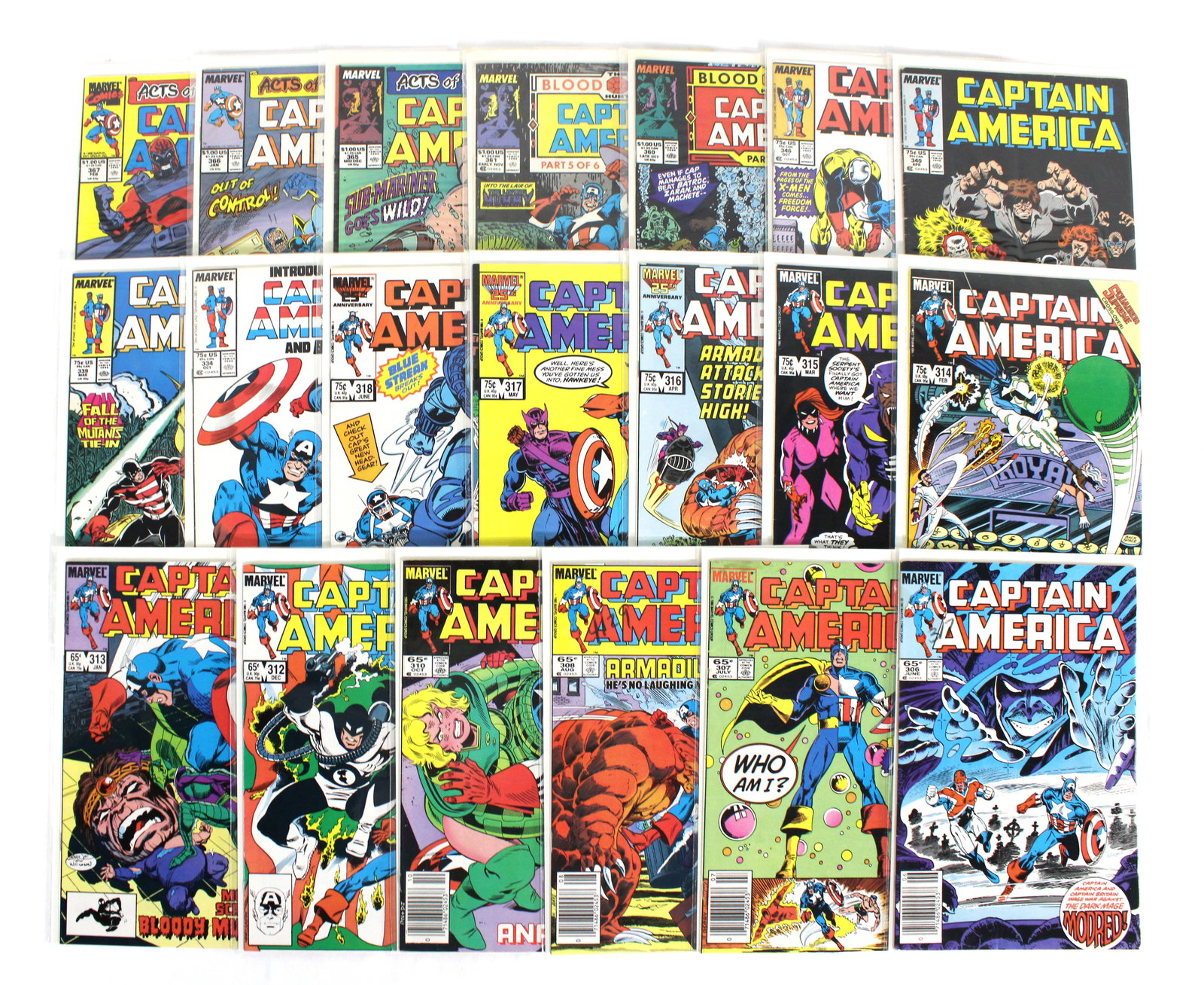 Captain America, Marvel Comics  (Lot 3) (1 of 1)