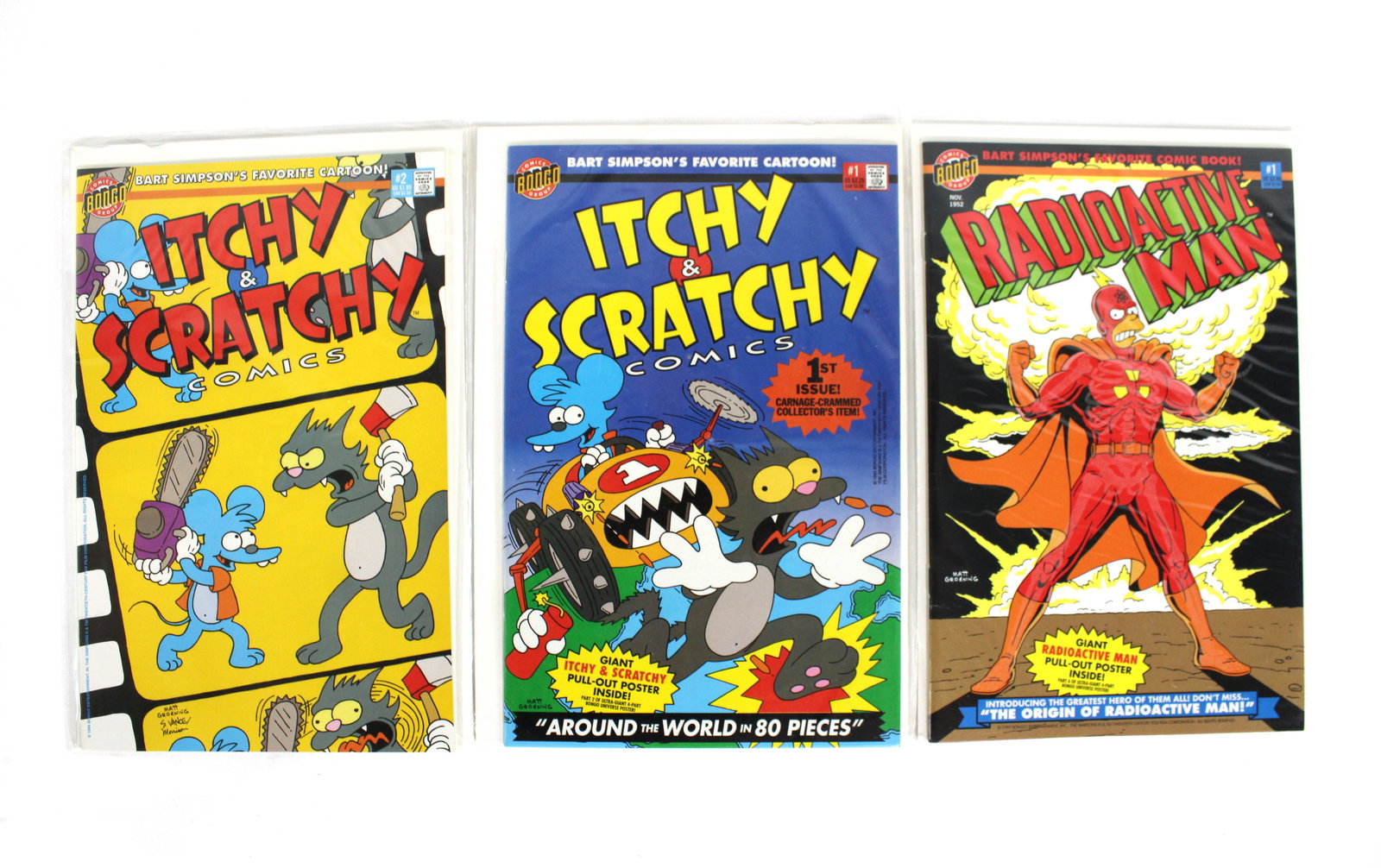 Radioactive Man / Itchy & Scratchy (The Simpsons), Bongo Comics Group (1 of 1)