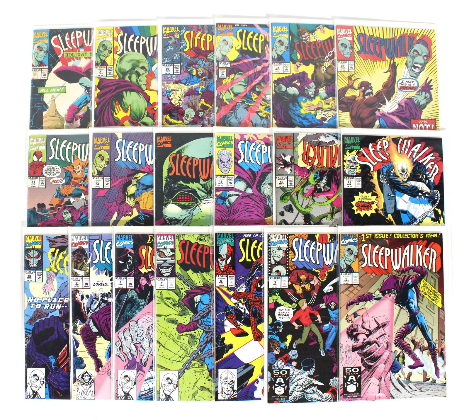 Sleepwalker incl. Issue 1, Marvel Comics (1 of 1)