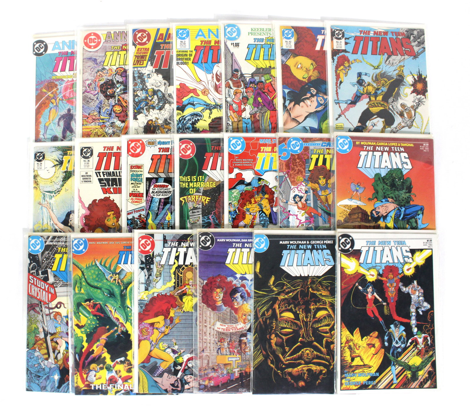 The New Teen Titans Vol 2. and Annuals (Lot 2) (1 of 1)