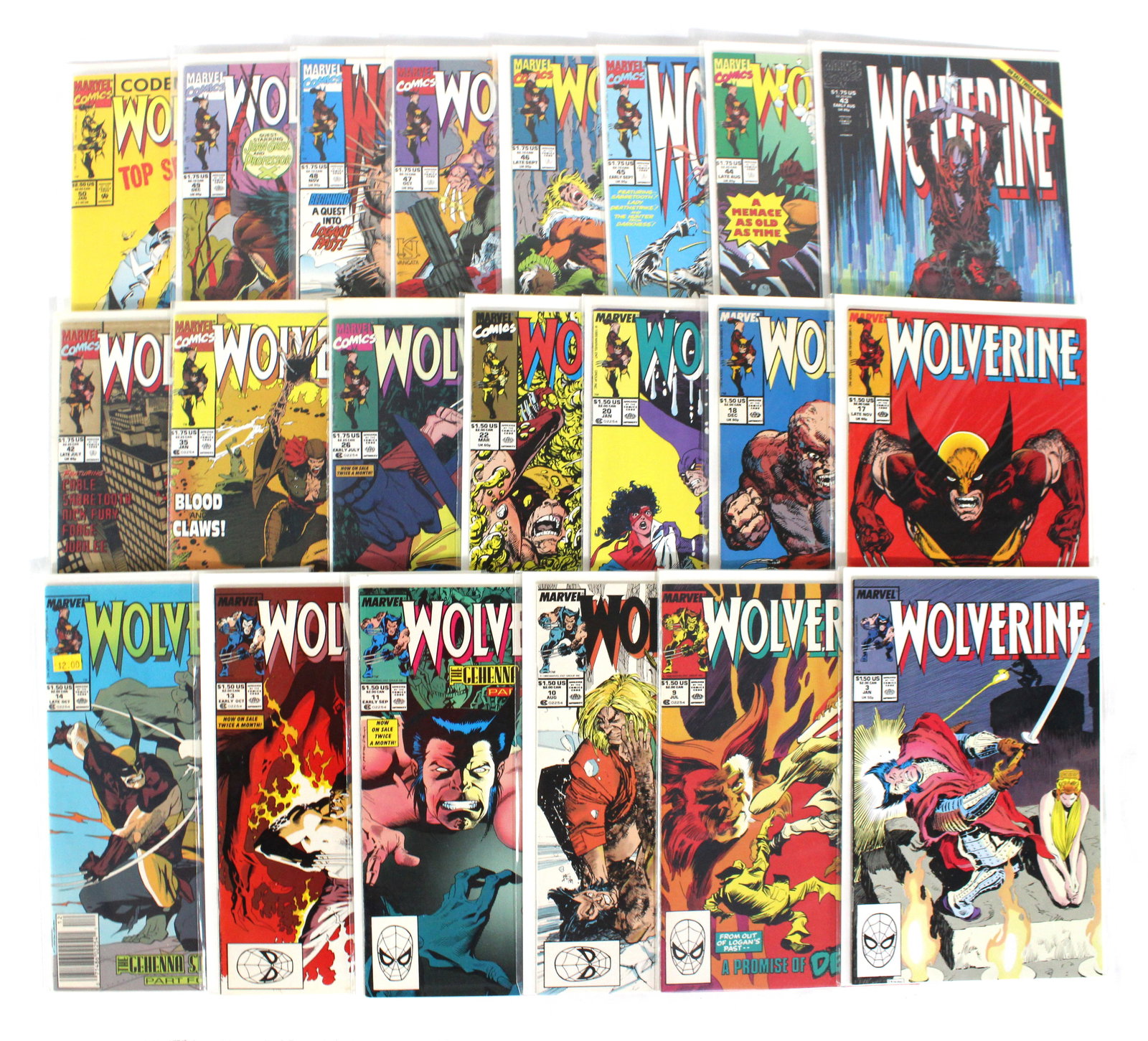 Wolverine, Marvel Comics (Lot 1) (1 of 1)