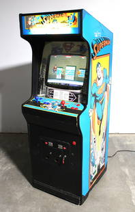 Taito Superman Arcade Game: Taito Superman Arcade Game. Working. This item requires third-party shipping or pickup arrangements to be made. Dimensions: 73 x 25 x 30