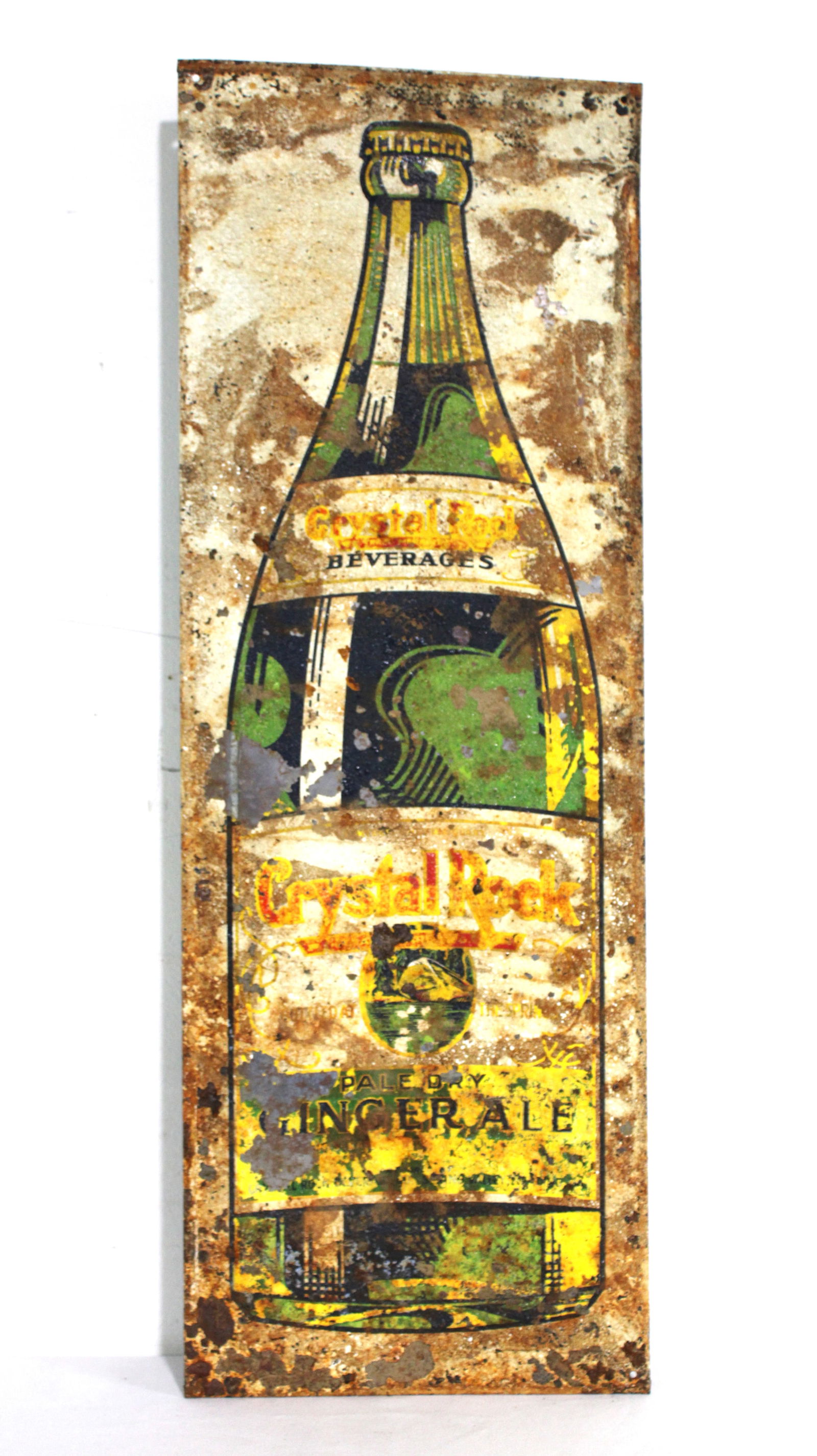 Crystal Rock Ginger Ale Embossed Sign (1 of 2)