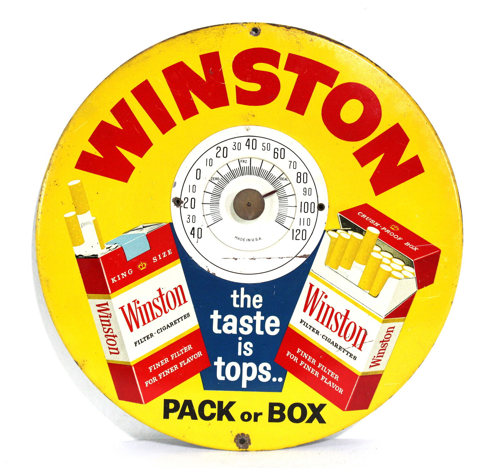 Winston Cigarettes Thermometer (1 of 2)