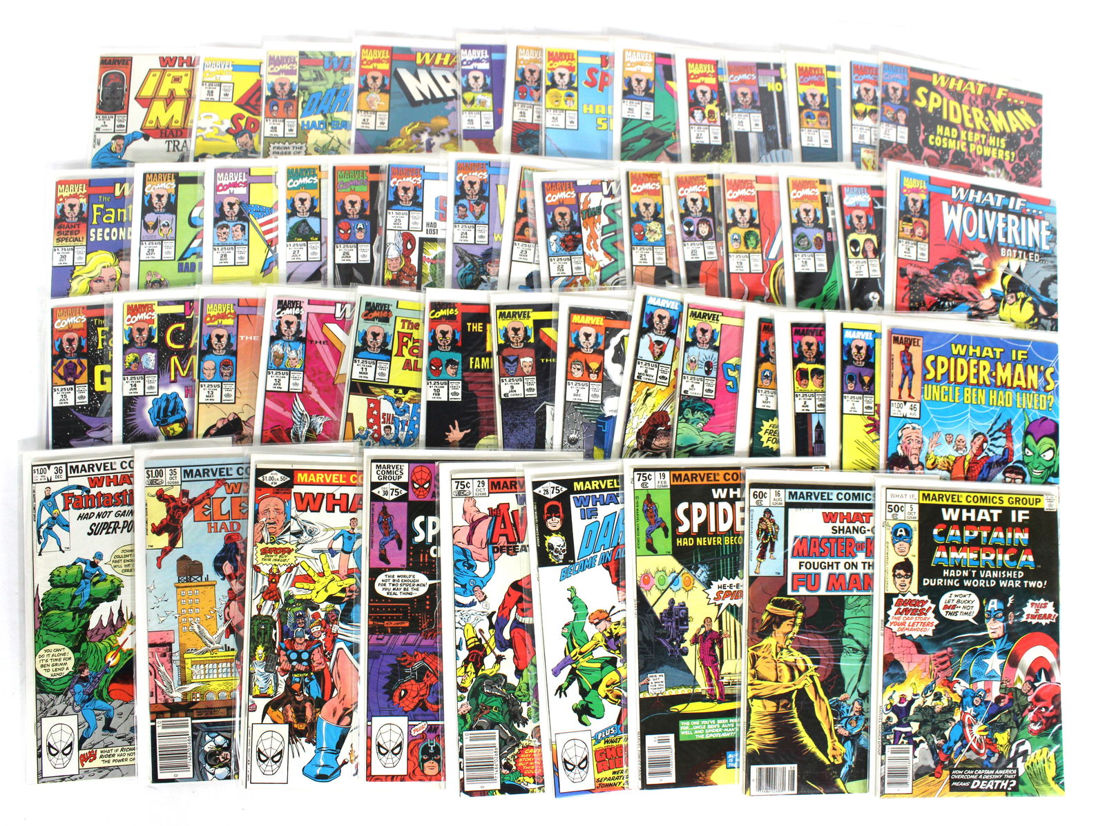 What If.. Volume 1, 2 & 3, Marvel Comics (1 of 2)