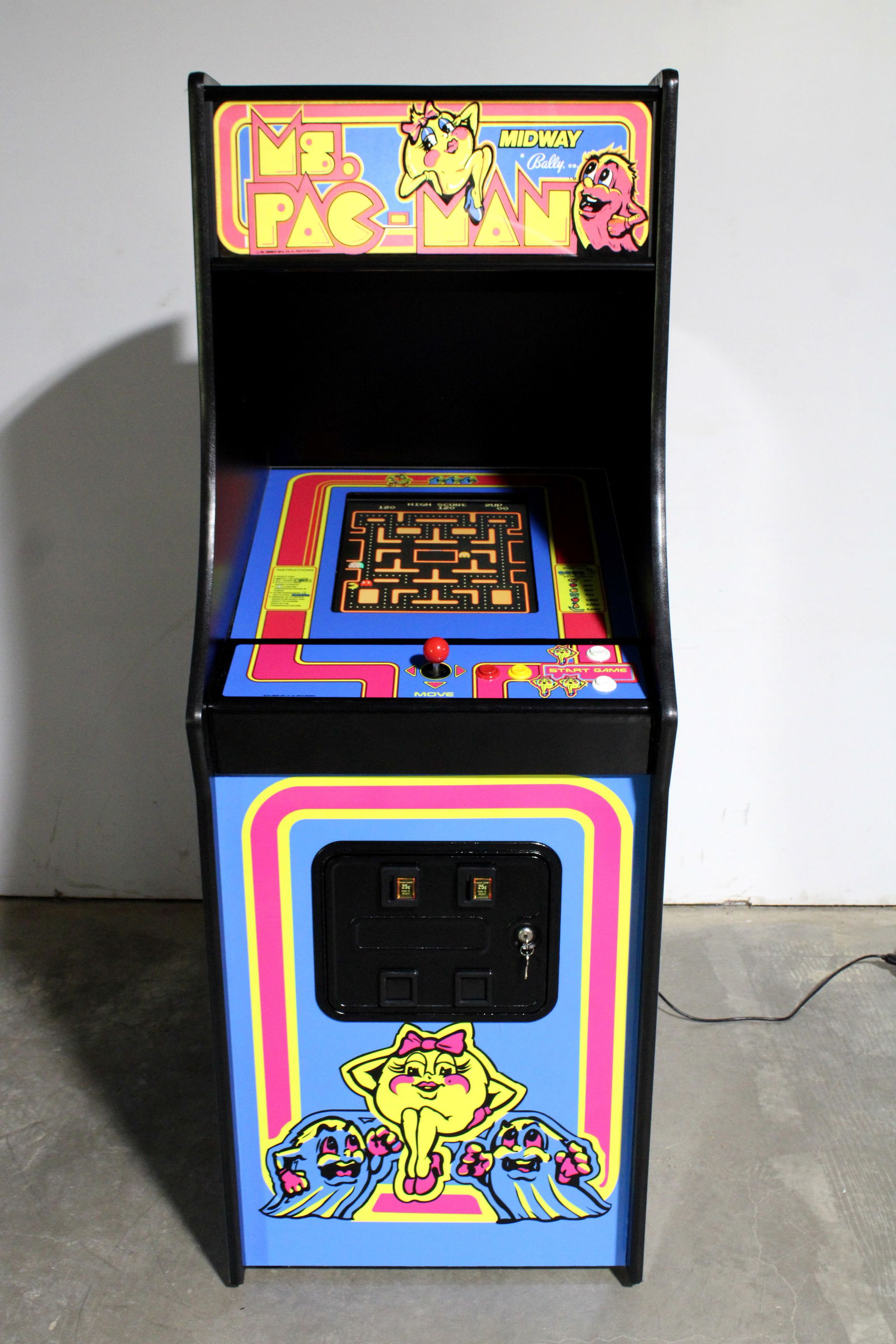 Bally Ms. Pac-Man Arcade, New Build (1 of 4)