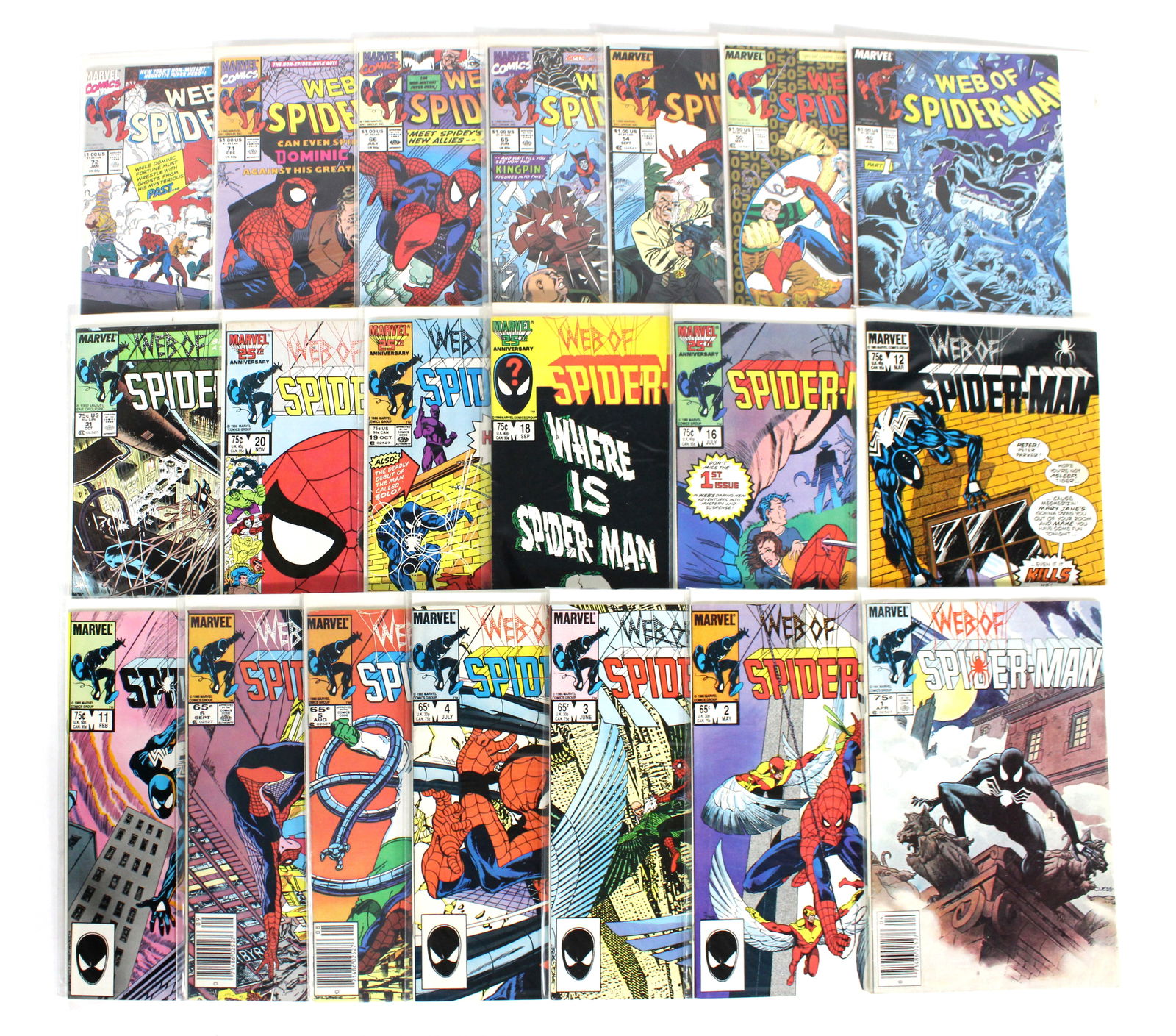 Web of Spider-Man, Marvel (Lot 1) (1 of 1)