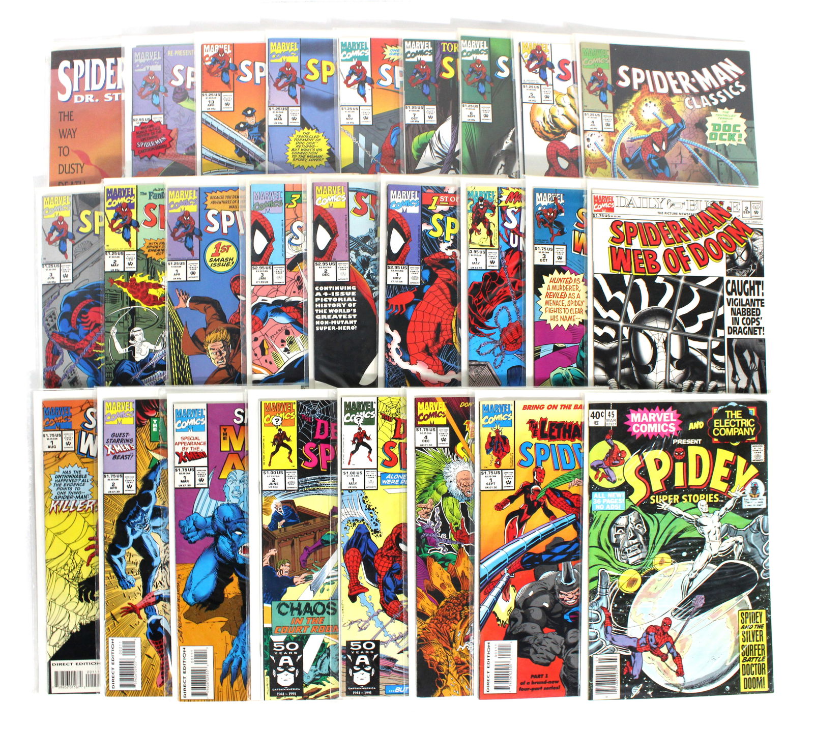 Spider-Man Mix Lot including Spider-Man Classics, Marvel Comics (1 of 1)