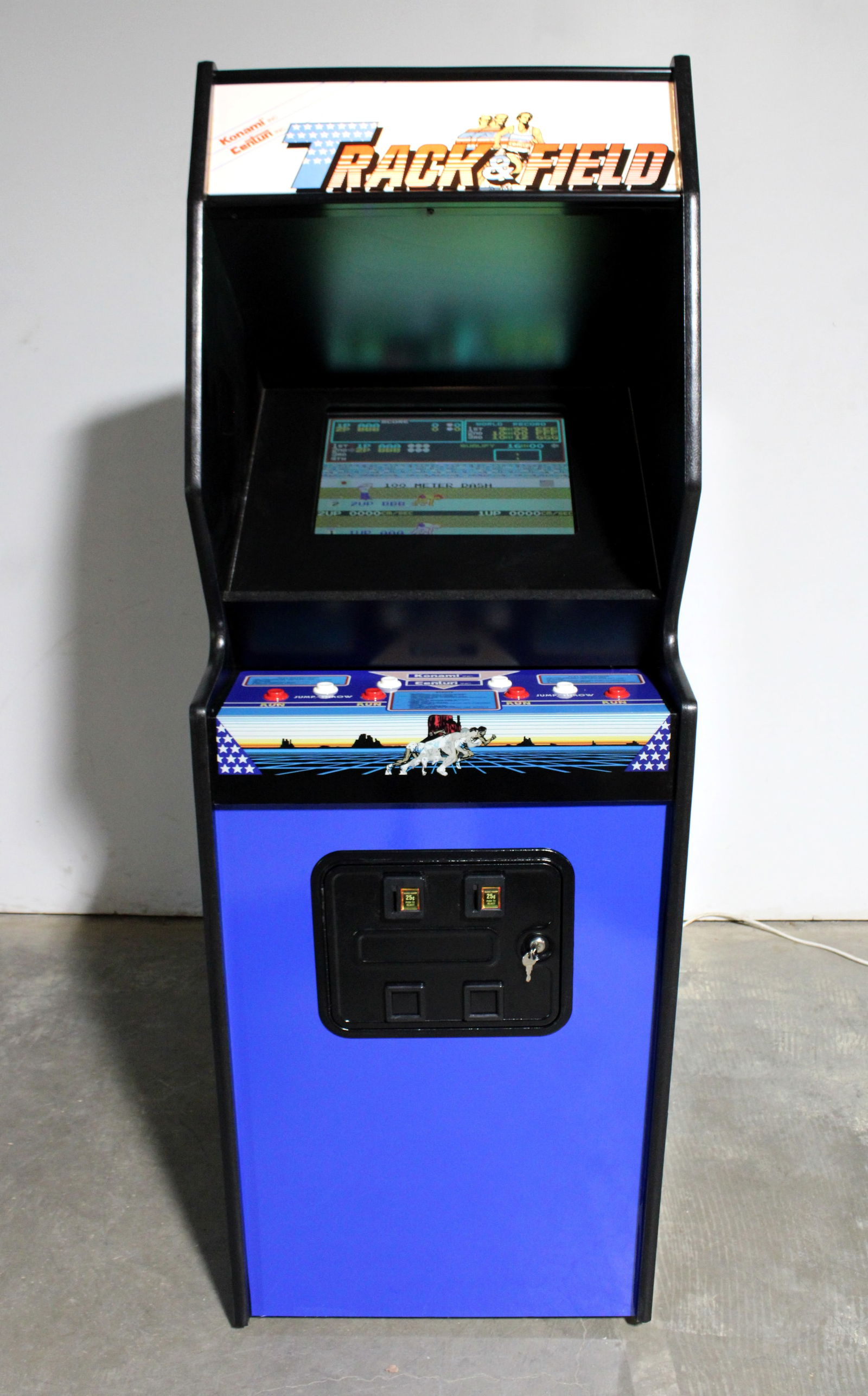 Konami Track and Field Arcade Game, New Build (1 of 4)