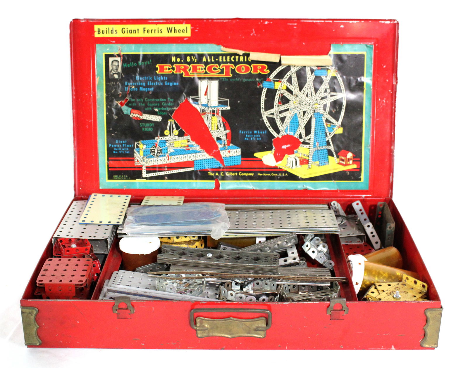 Giant Ferris Wheel Erector Set, Gilbert Co. (1 of 2)