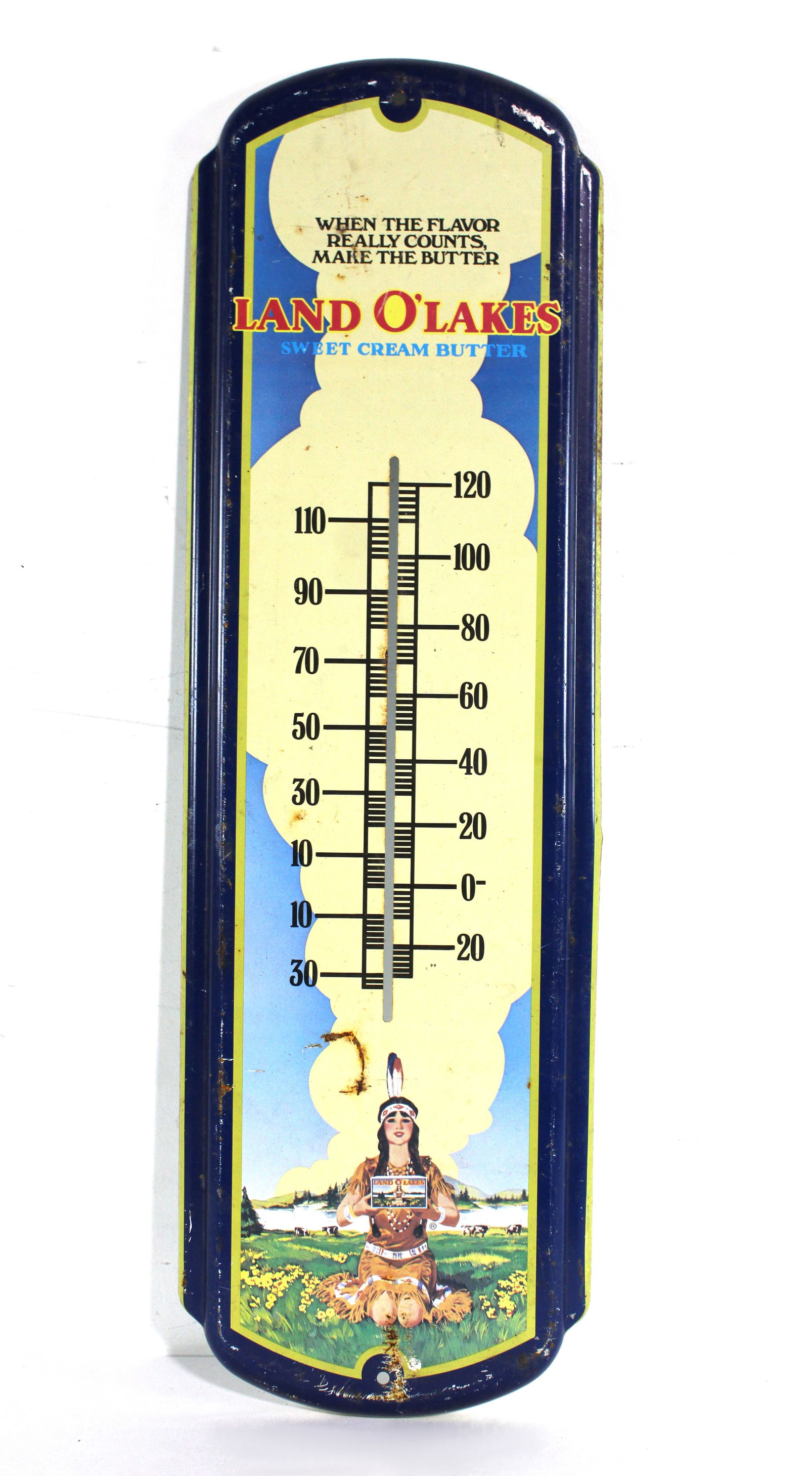 Land O' Lakes Butter Advertising Thermometer (1 of 1)