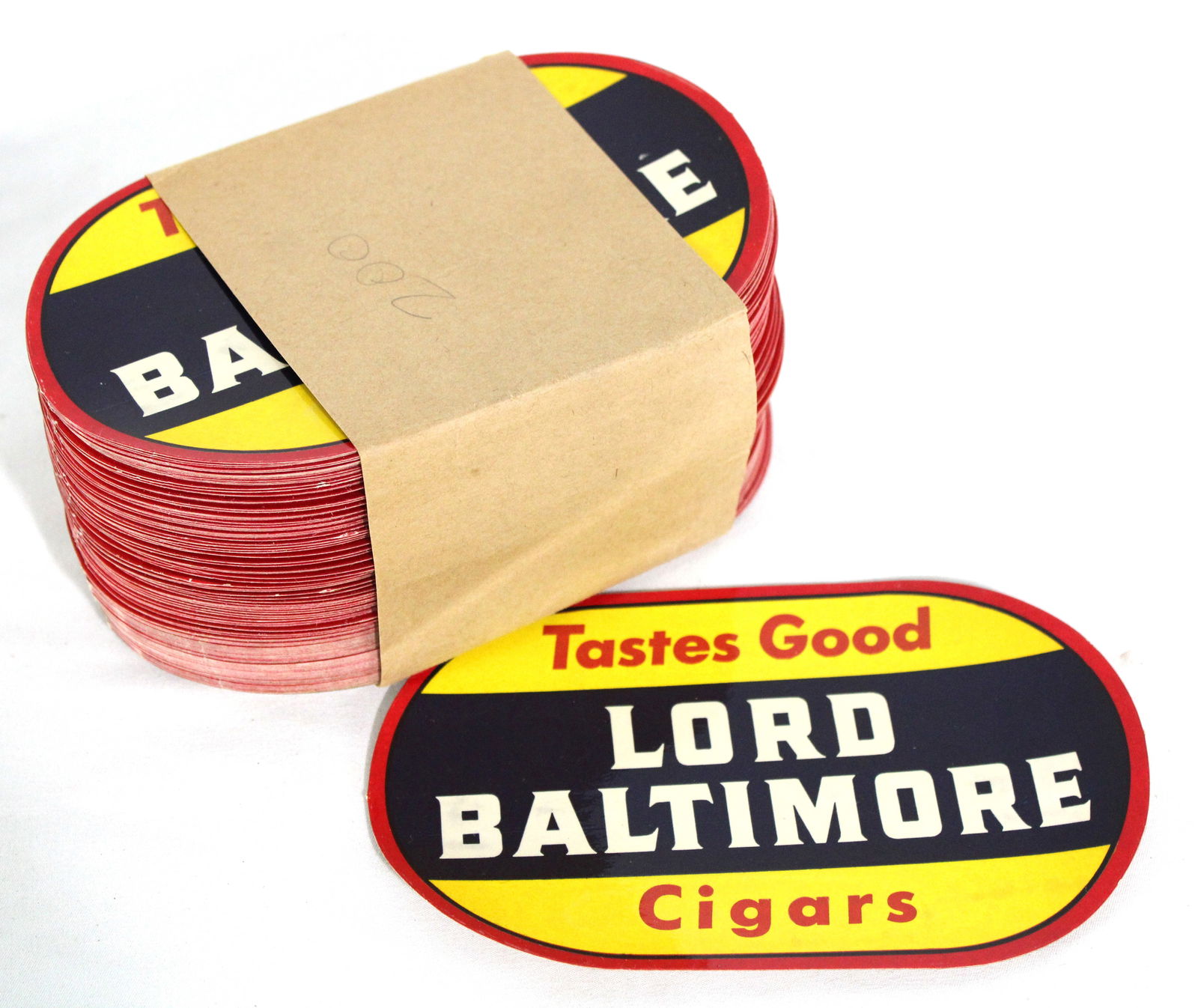 Lord Baltimore Cigar Showcase Labels, NOS (1 of 2)