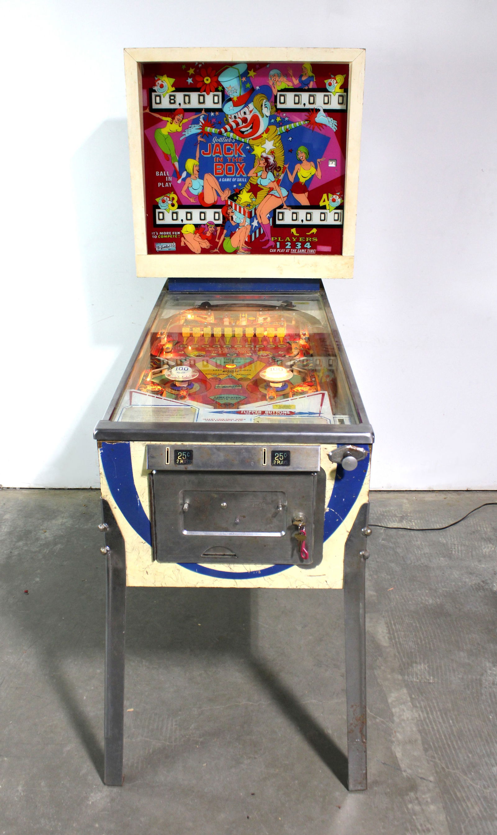 Gottlieb Jack In The Box Pinball (1 of 6)