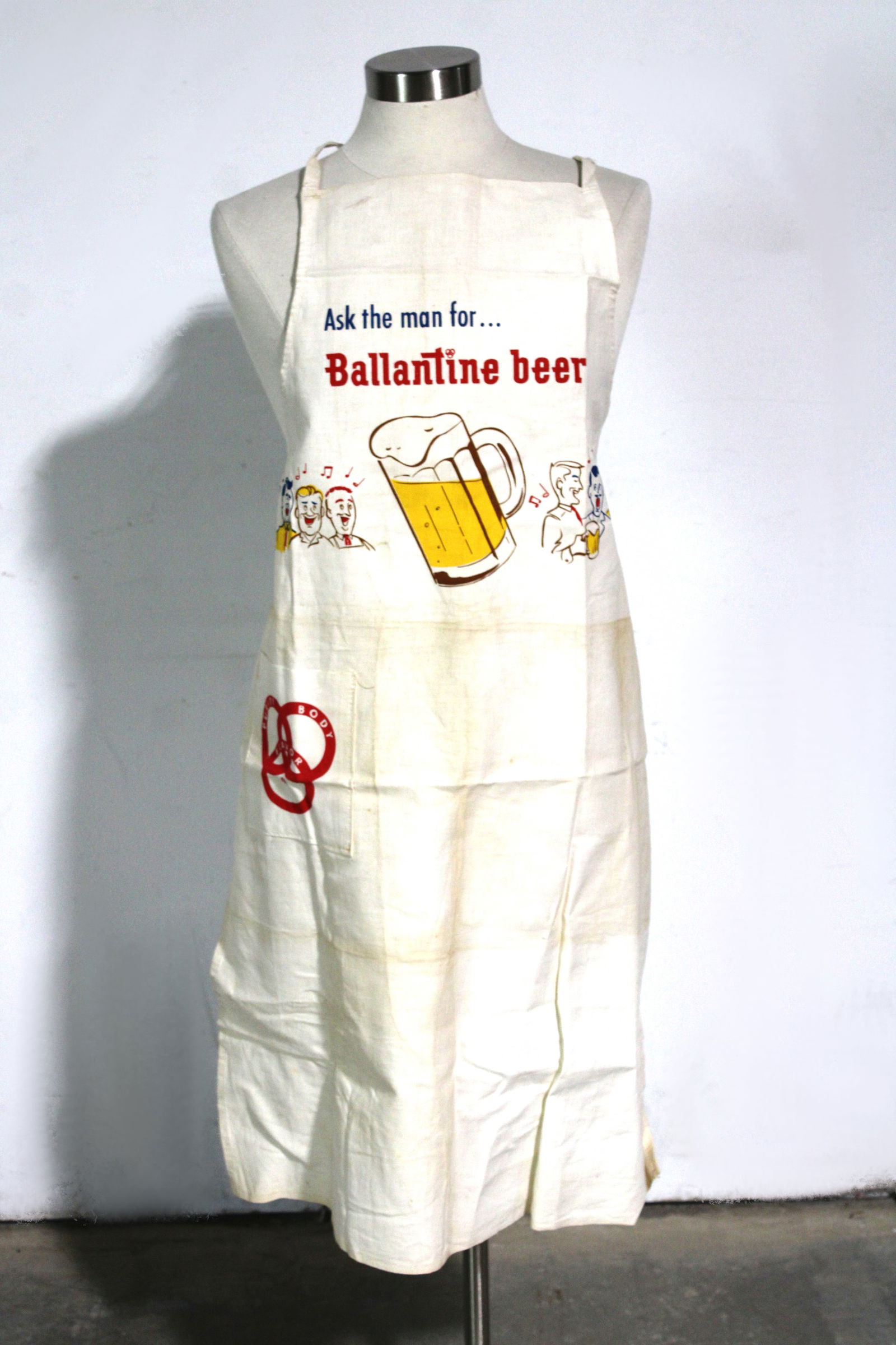 Ballantine Beer Vintage Apron (1 of 1)