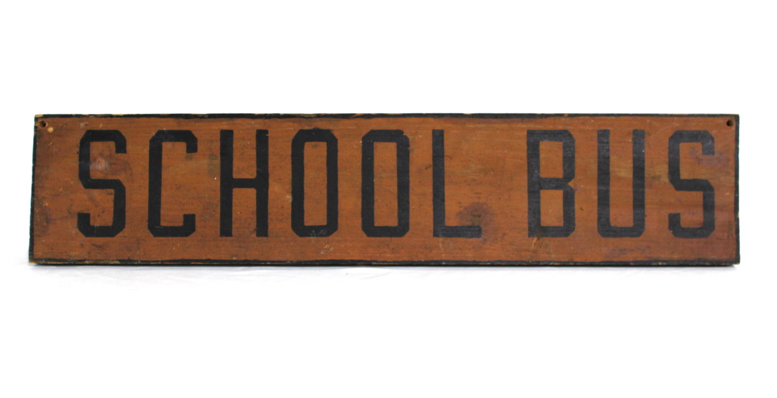 Wooden School Bus Sign (1 of 1)