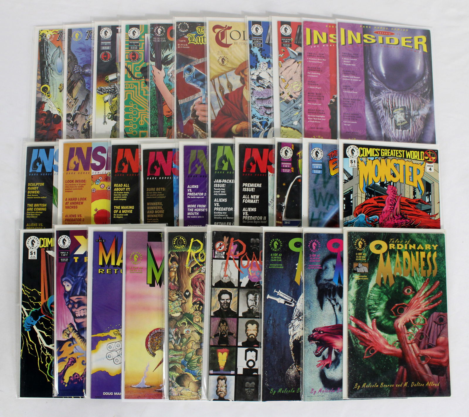 Dark Horse Comics Mixed Lot, Including Dark Horse Inside (Lot 1) (1 of 1)