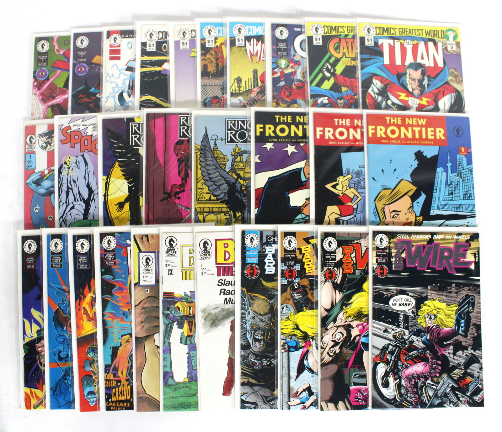 Dark Horse Comics Mixed Lot, Including Barbwire and Boris the Bear (Lot 2) (1 of 1)