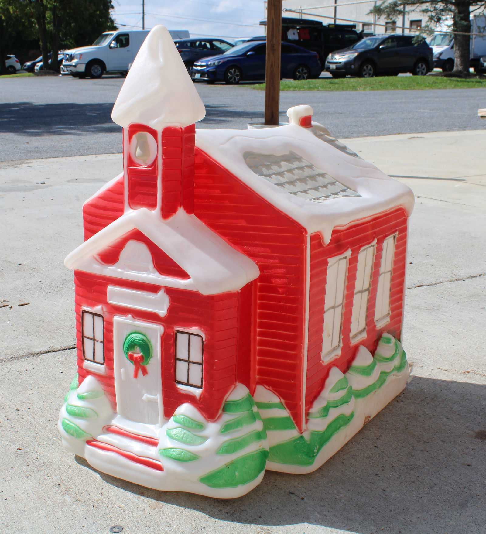 Carolina Enterprises Church / Schoolhouse Vintage Blow Mold (1 of 3)