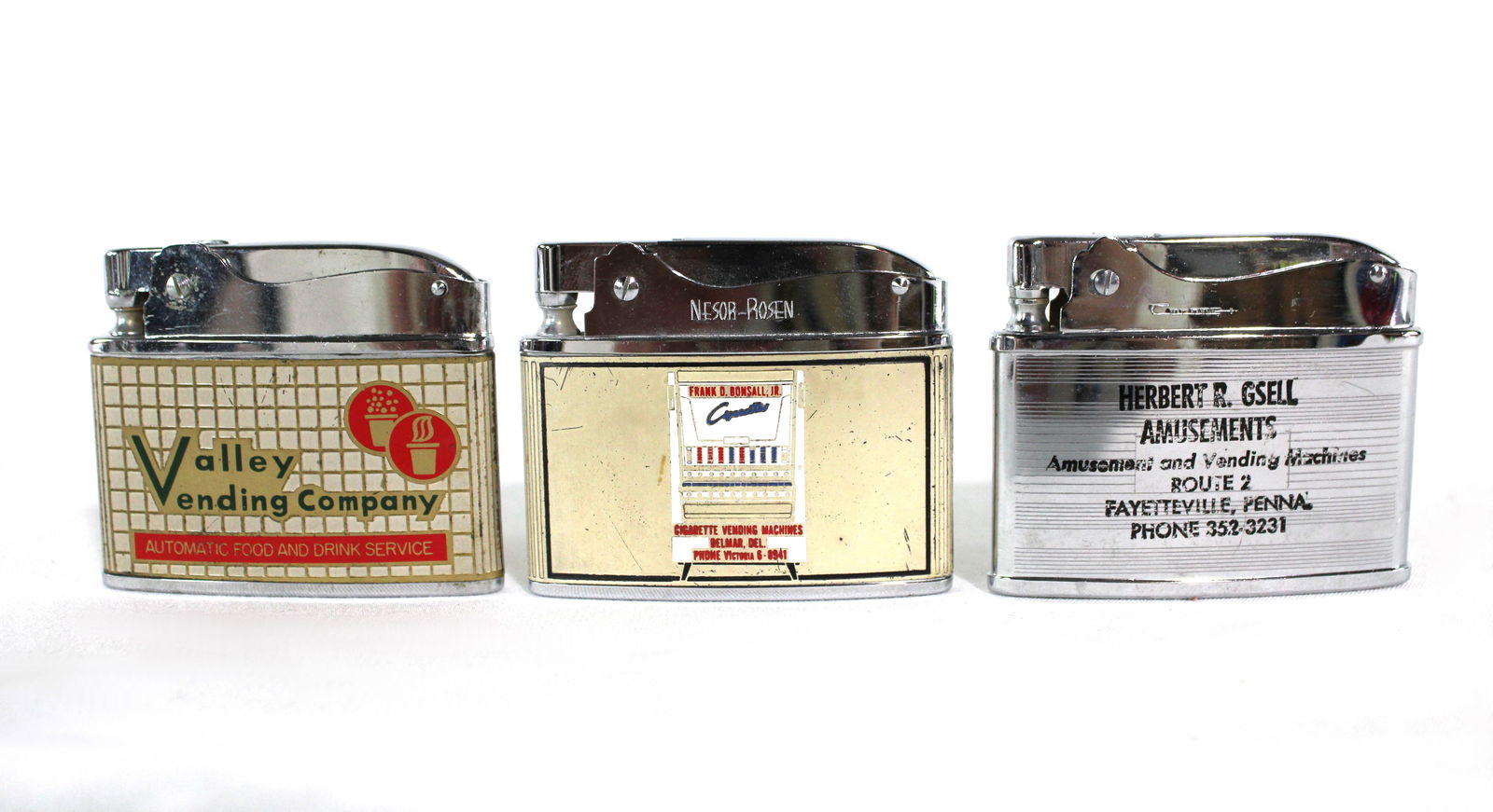 Coin Op Distributor Lighters Featuring Cigarette Vending Machine (1 of 2)