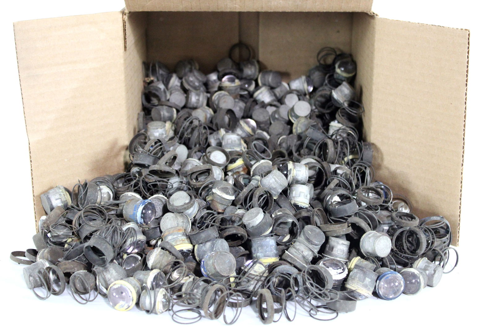 Glass Cat Eyes For Advertising Signs, Lot 1 (1 of 2)