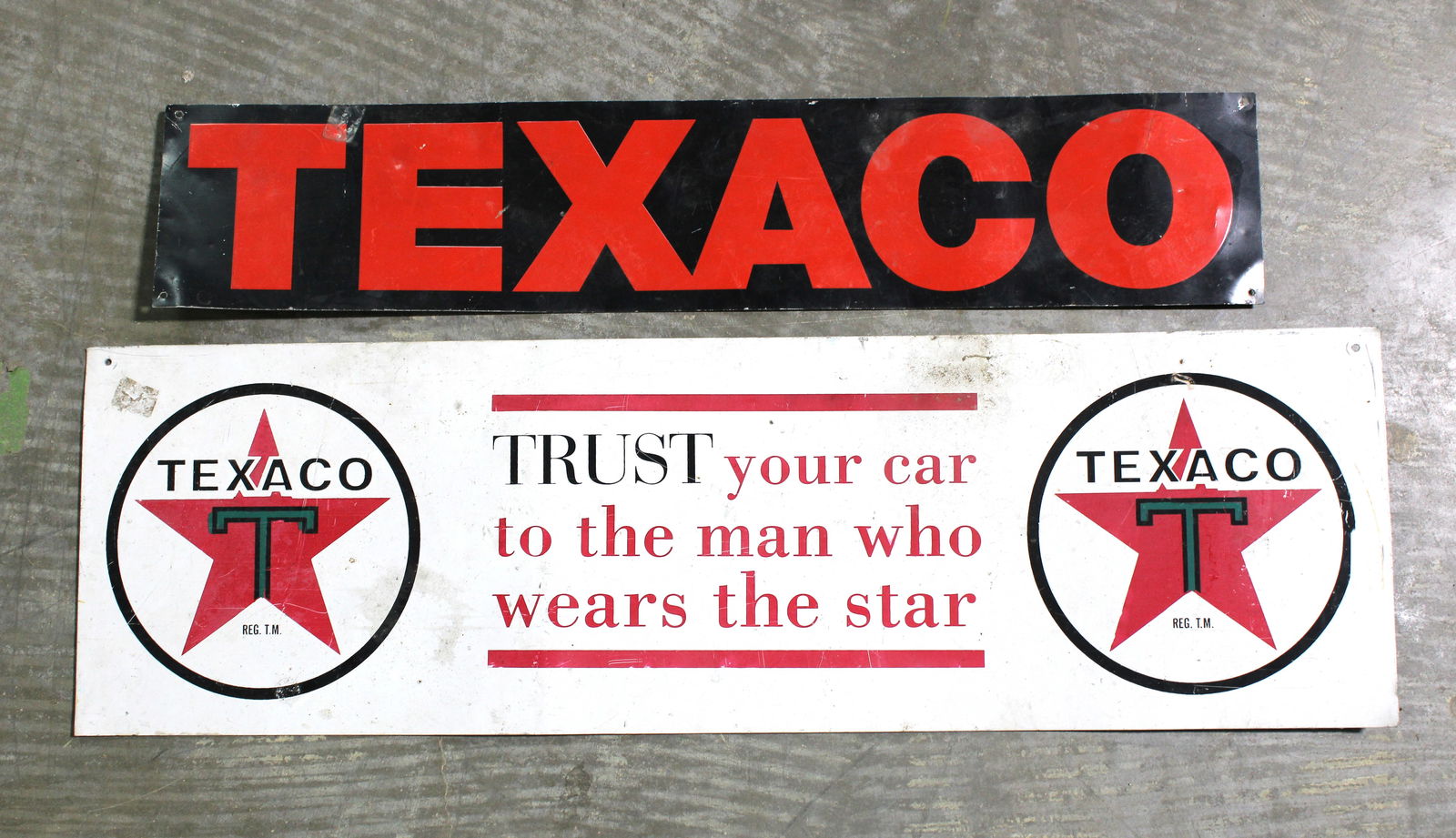 Texaco Automotive Gas Station Signs (1 of 1)