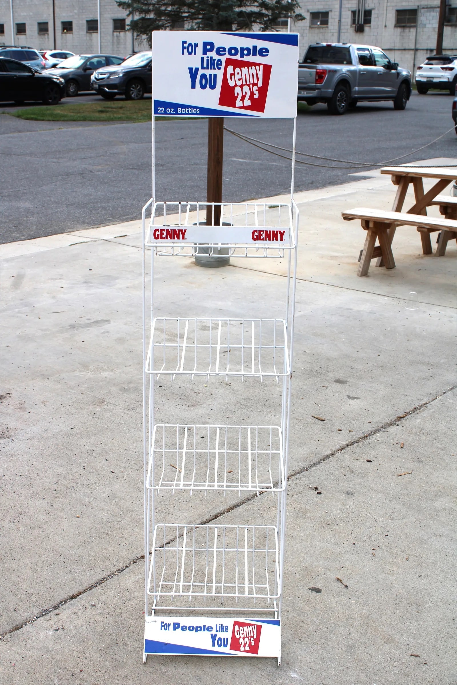 Genny 22's Liquor Bottle Store Display Rack (1 of 2)