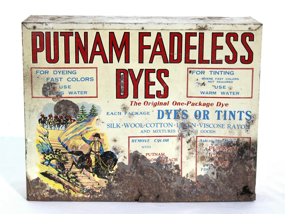 Putnam Dyes Store Display Cabinet (1 of 2)