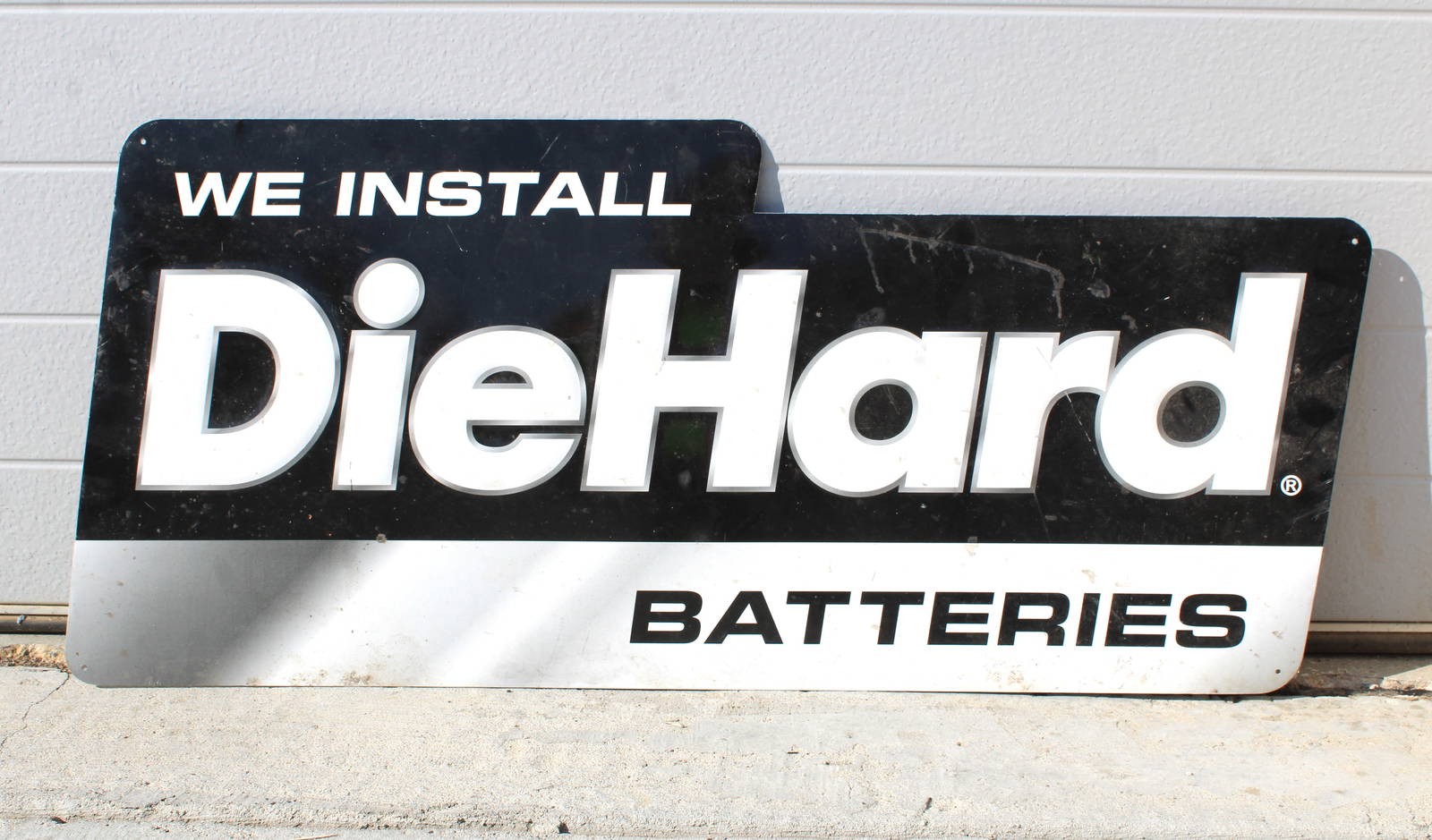 Die Hard Batteries Automotive Tin Sign Auction