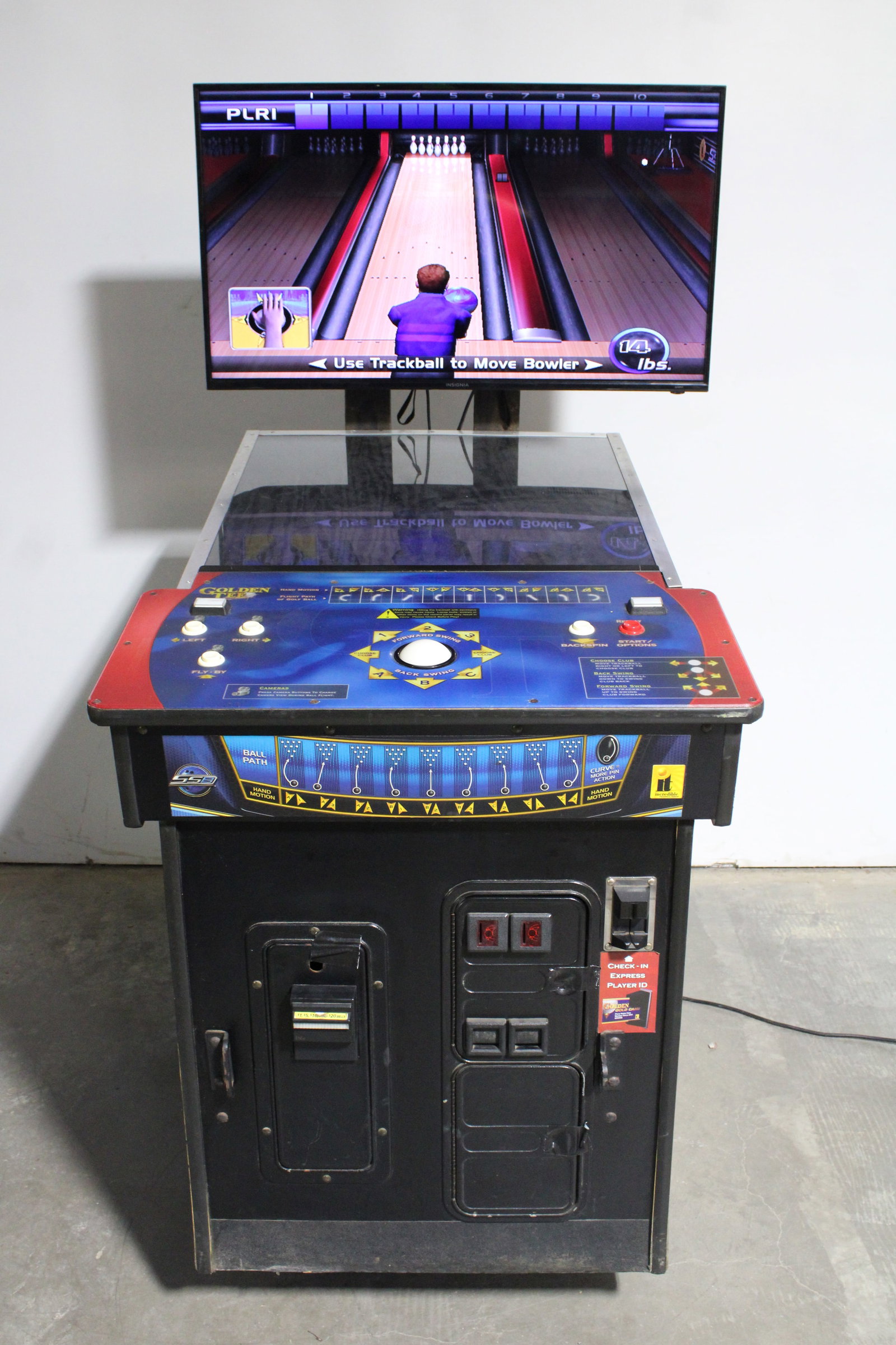 Silver Strike Bowling Pedestal Arcade Game (1 of 5)