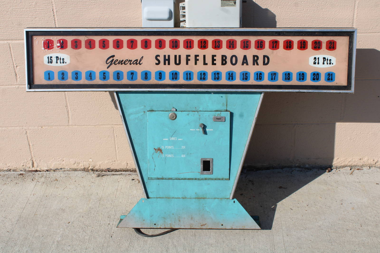 Shuffleboard Score Board Auction