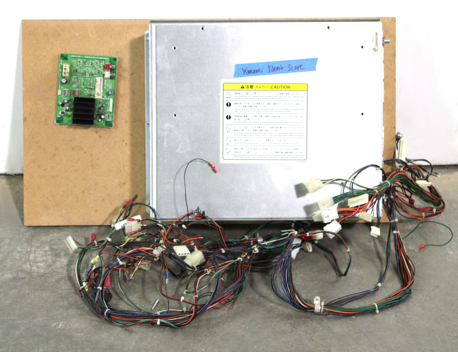 Konami Silent Scope Arcade Game Board with Wiring (1 of 2)