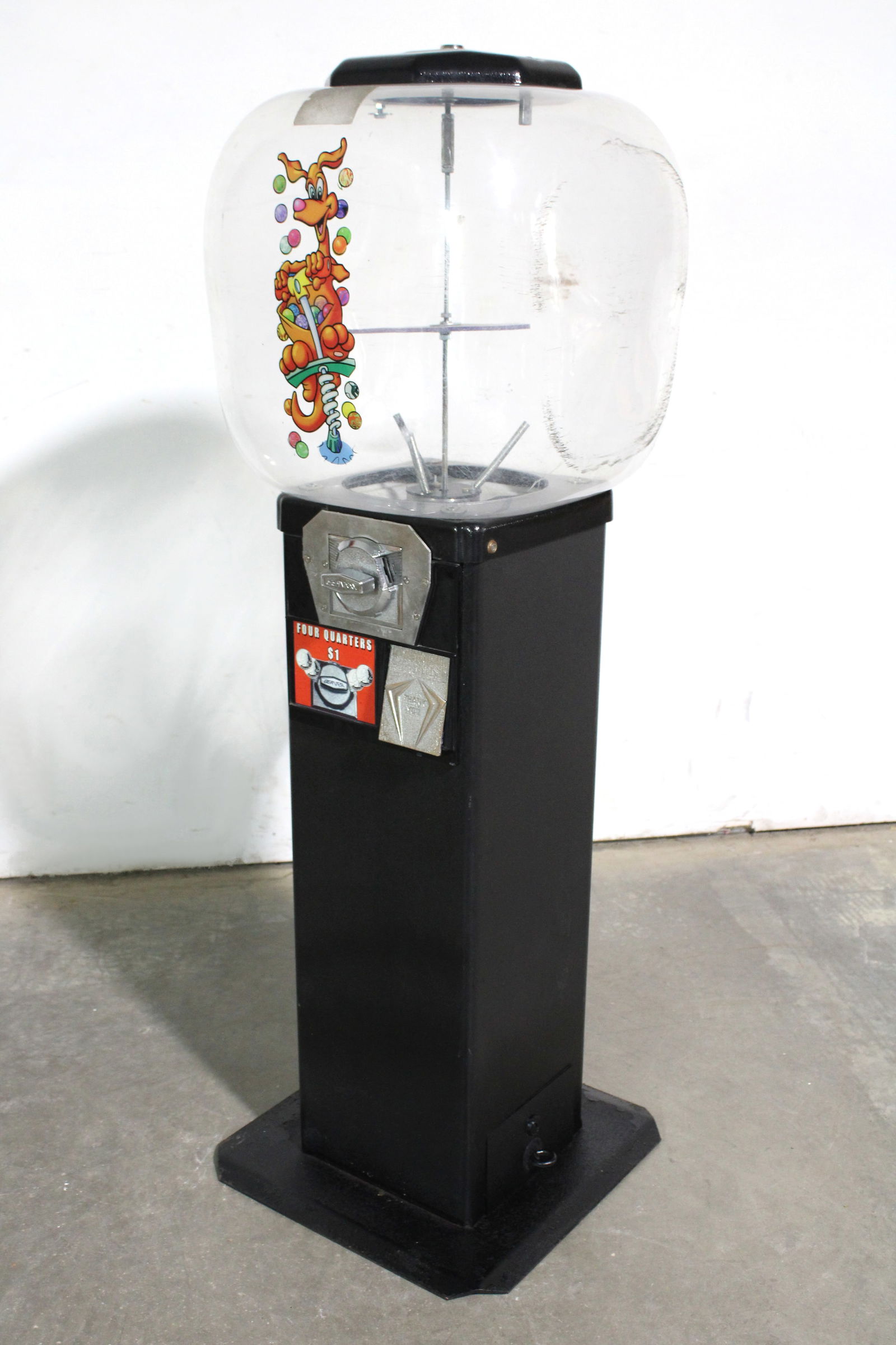 Beaver Bounce-A-Roo Coin Operated Gumball or Bouncy Ball Vendor, Lot 2 (1 of 1)