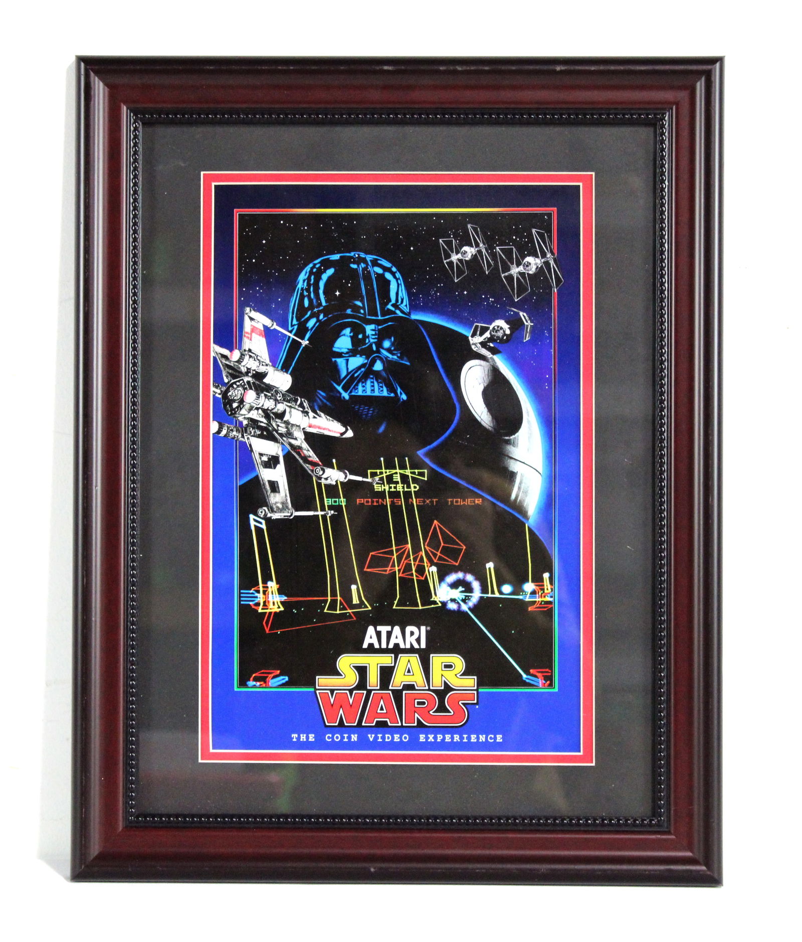 Atari Star Wars Arcade Art "The Coin Video Experience", Framed (1 of 1)