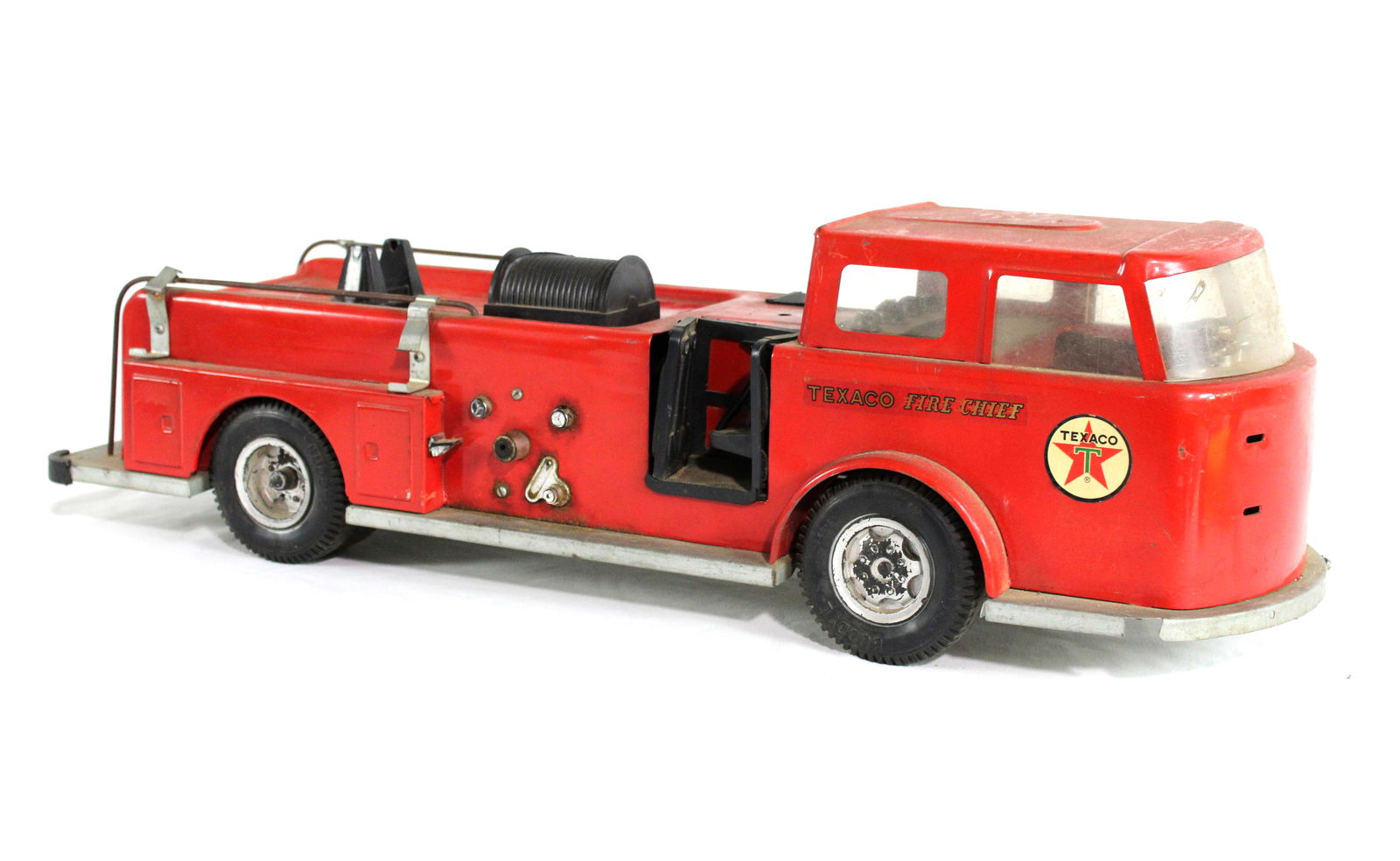 Buddy L Texaco Toy Truck: Buddy L Texaco Toy Truck. In-house shipping available. Dimensions: 8 x 8 x 25