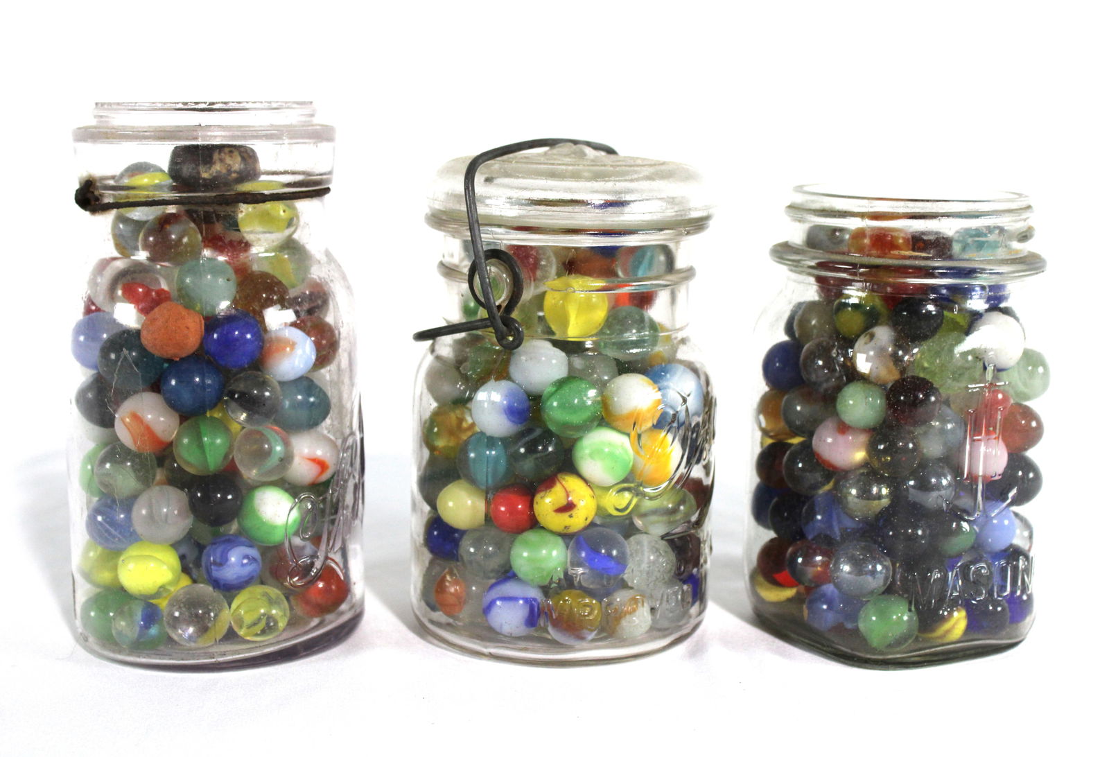 Assorted Lot of Vintage Marbles, Lot 5 (1 of 2)