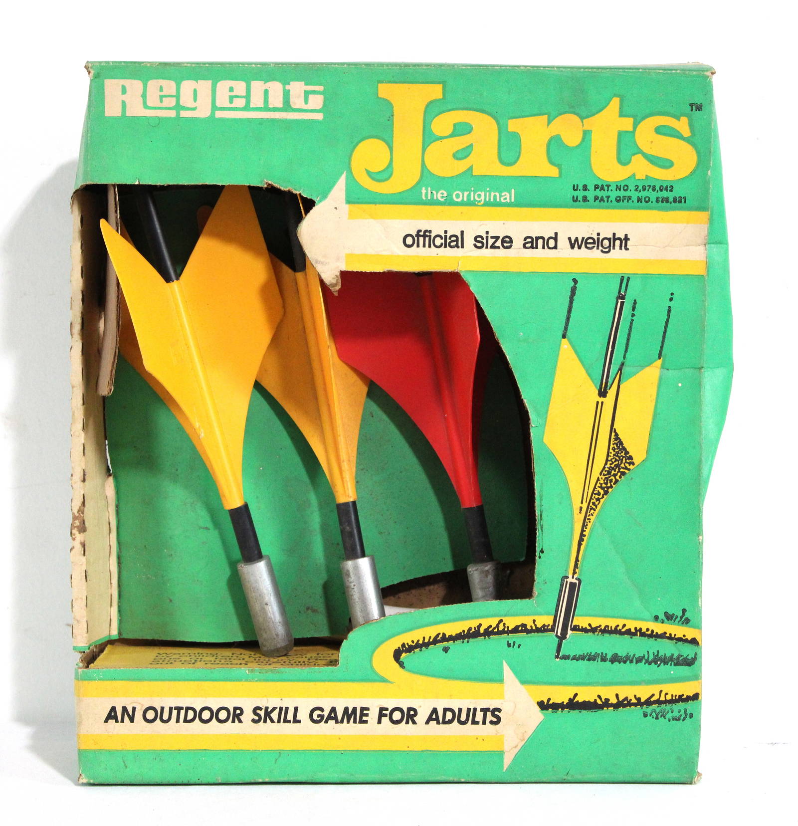 Regent Jarts Vintage Lawn Game In Box Auction