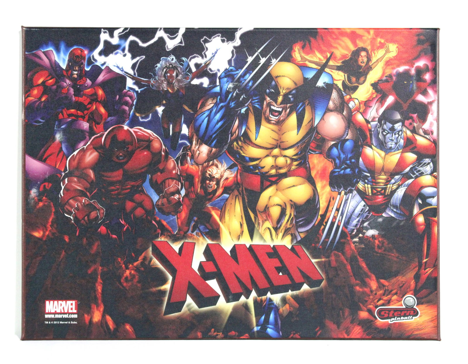 Stern Pinball / Marvel X-Men Art on Canvas (1 of 1)