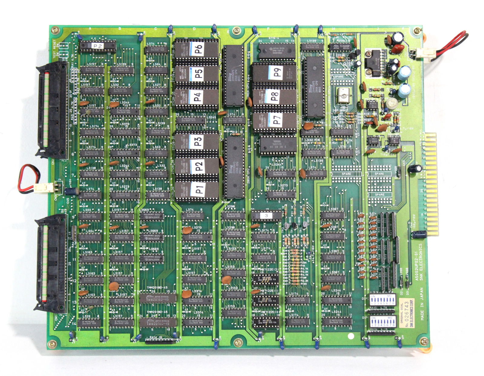 SNK Alpha Mission Arcade Game Board Set (1 of 2)